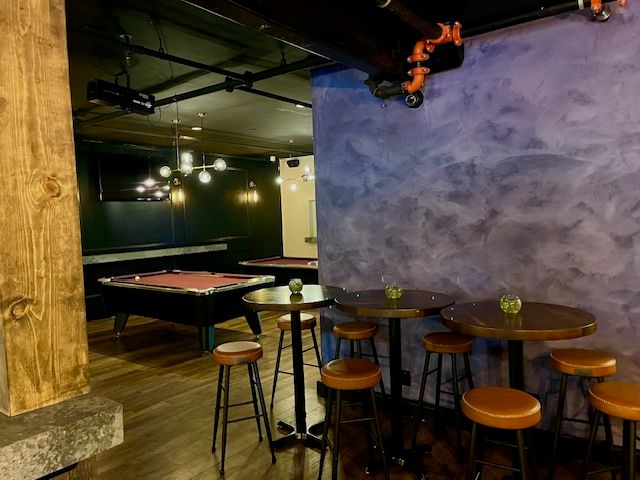 modern bar interior