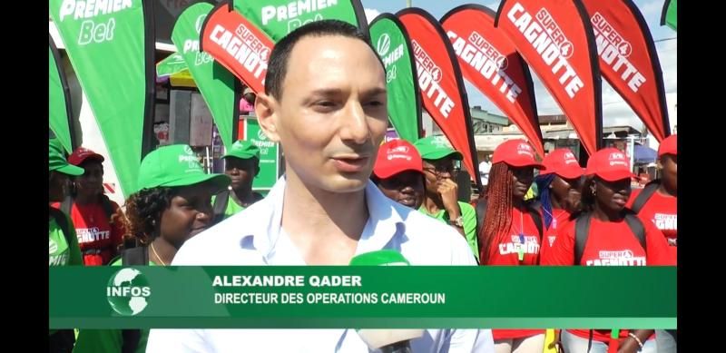 Alexandre Qader, directeur des opérations au Cameroun pour Premier Bet