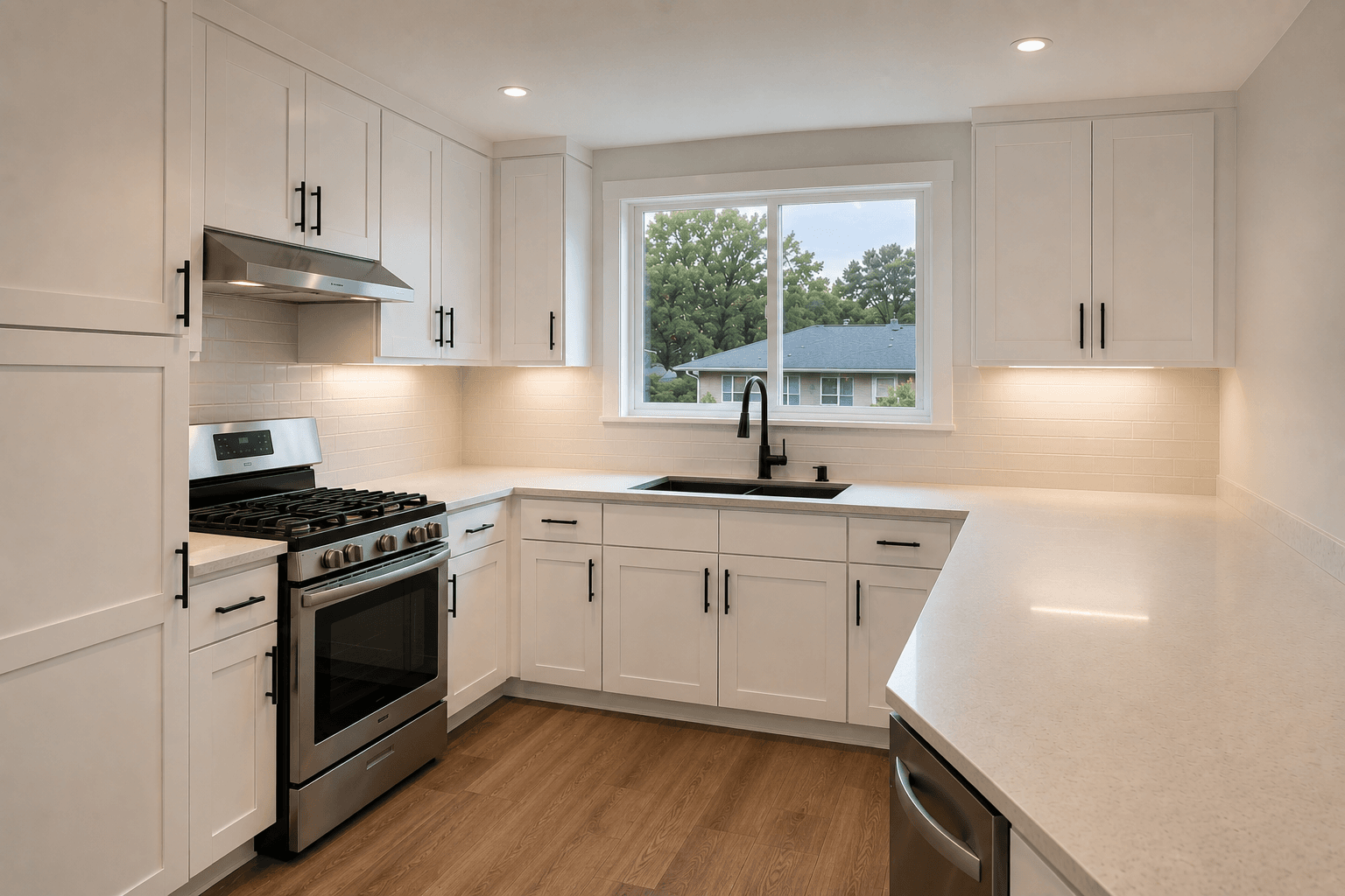 Renovated house exterior — fix and flip funded by LGV Capital