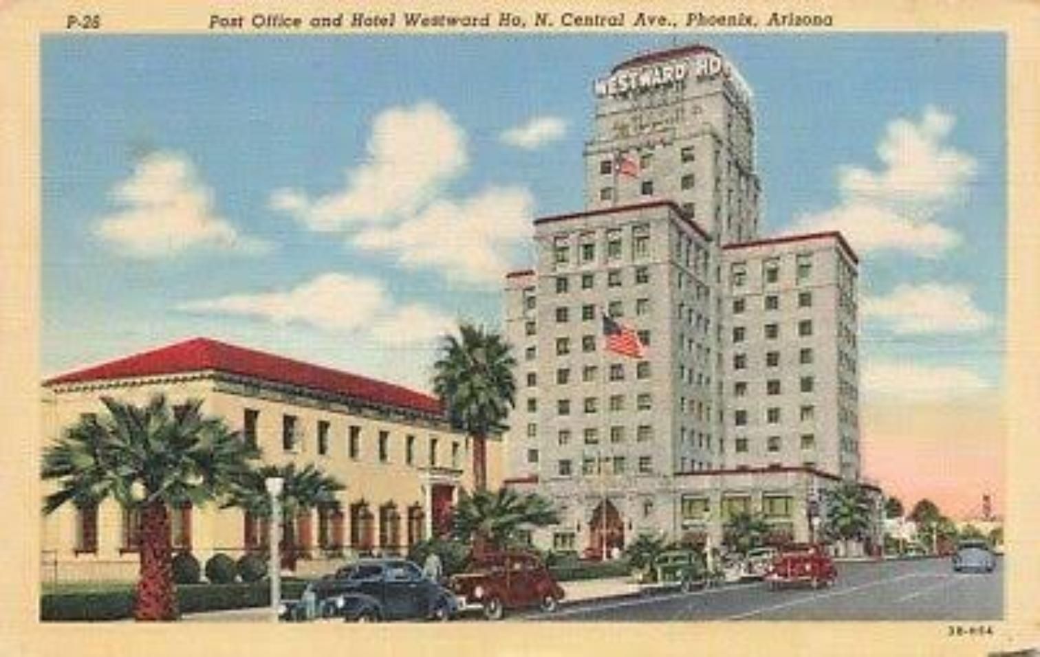 The first air-conditioned building in Phoenix was the Hotel Westward Ho, in 1929.