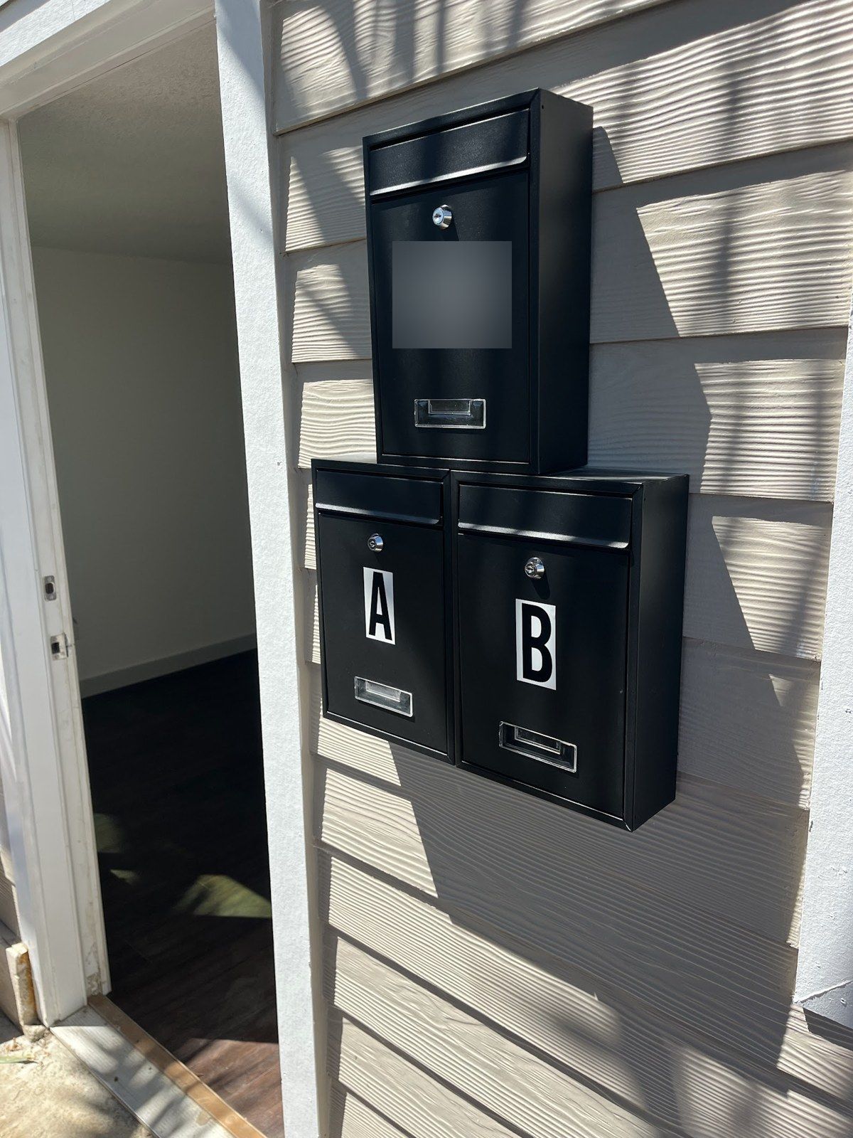 Vallejo project, photo 17: Separate unit mailboxes