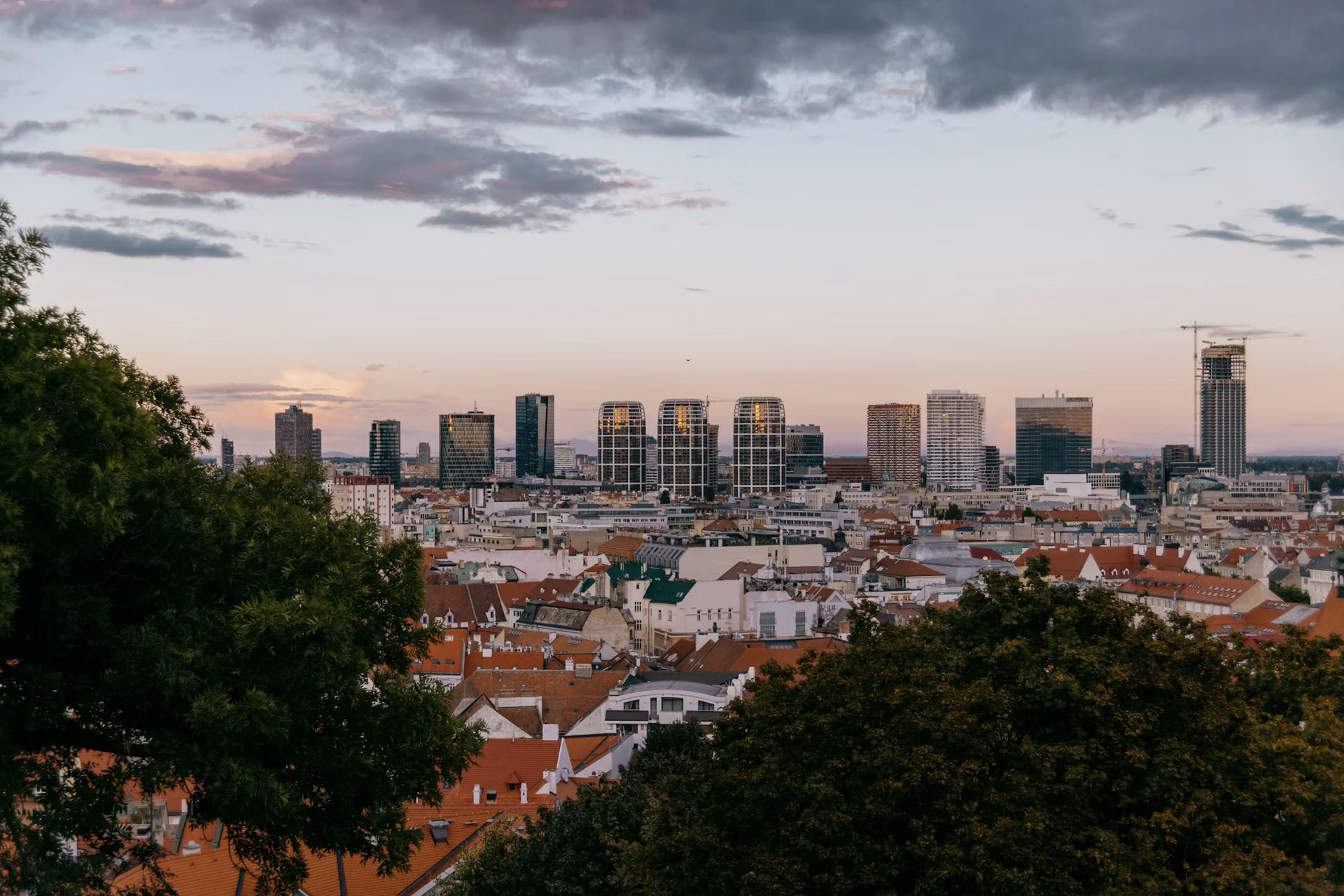 bratislava skyline bratislava skyline