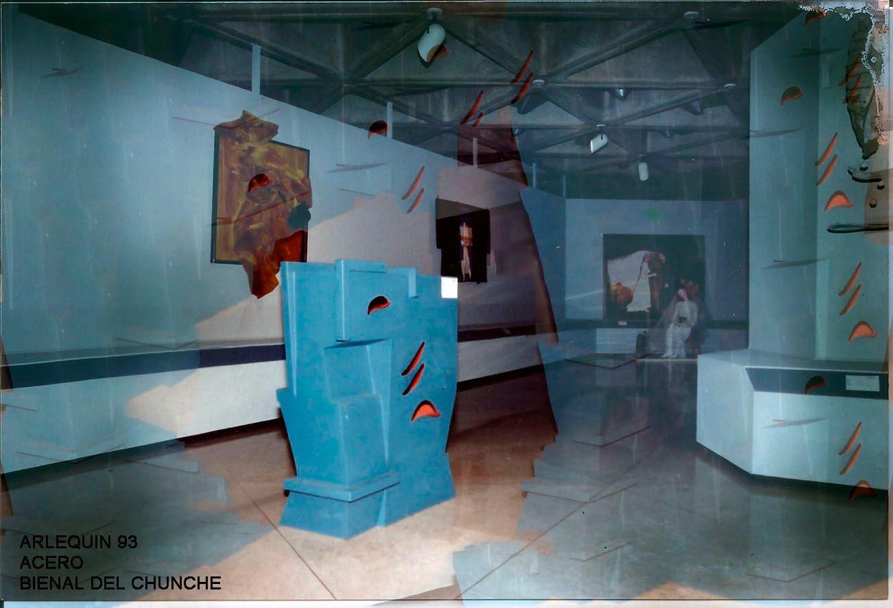 Arte / Art / Escultura / Sculpture _ Franklin Zúñiga _ Bienal del chunche _ (1993) _ 02