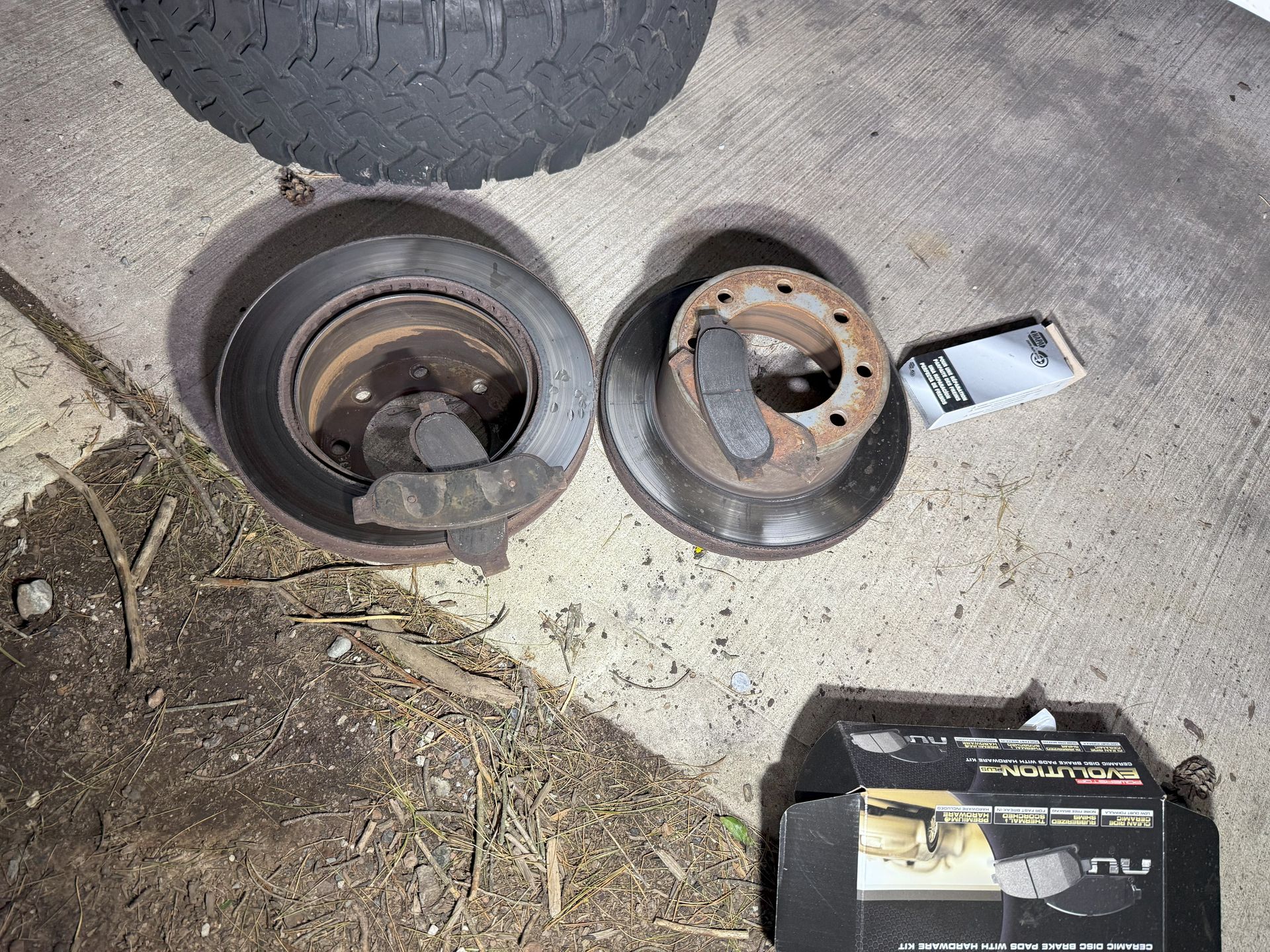 Rotor Before