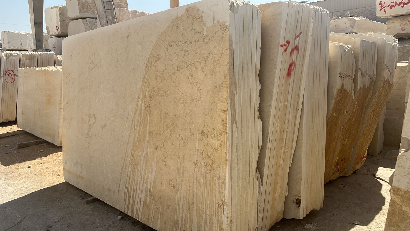 marble slabs