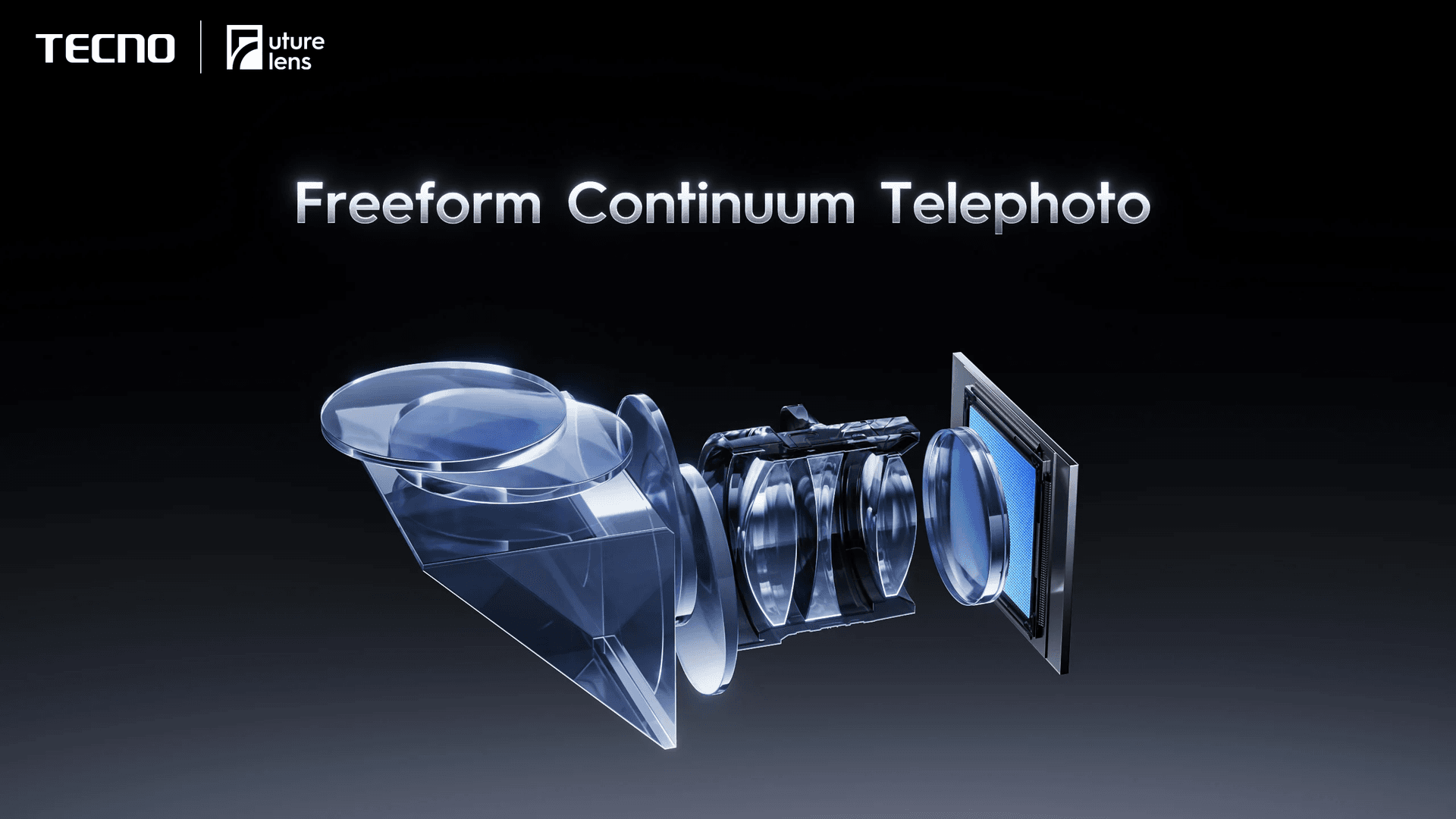 Technologie Freeform Continuum Telephoto de la marque Tecno Technologie Freeform Continuum Telephoto de la marque Tecno