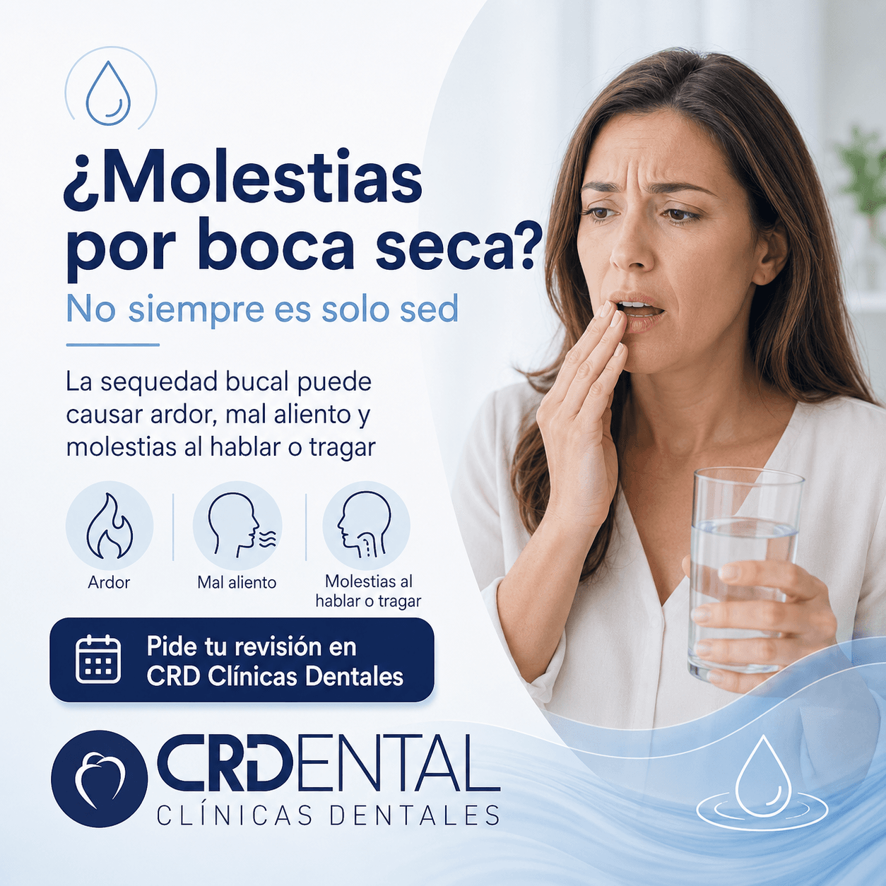 ¿Molestias por boca seca?