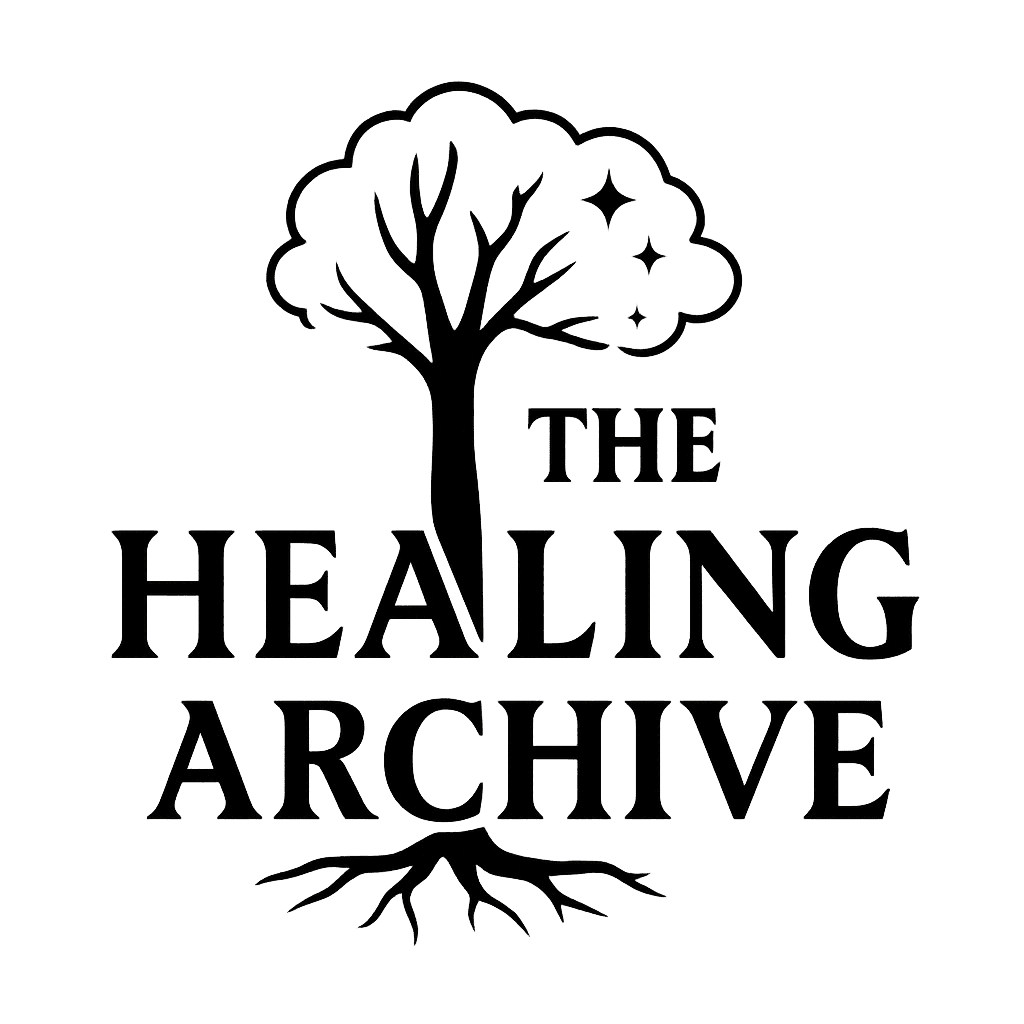 The healing archive logo tree