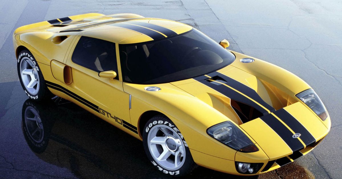 Ford GT Concept 2002 Ford GT Concept 2002