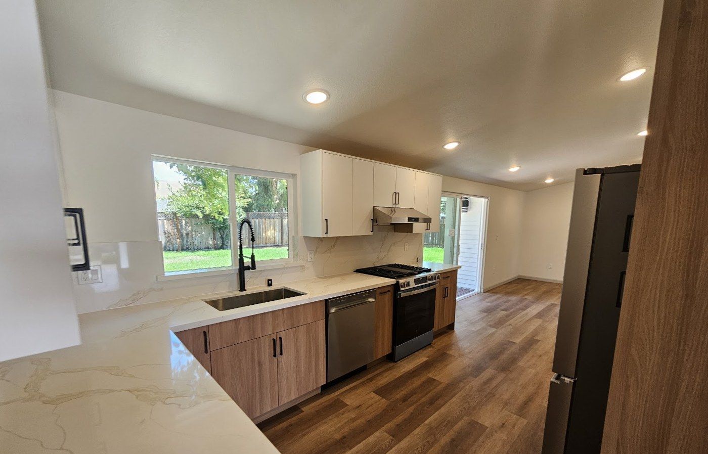 Concord project, photo 19: Completed kitchen