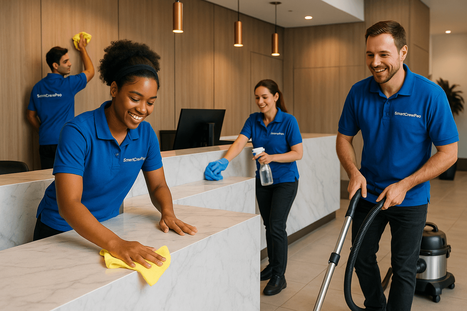 SmartCrew professional cleaning team Minneapolis