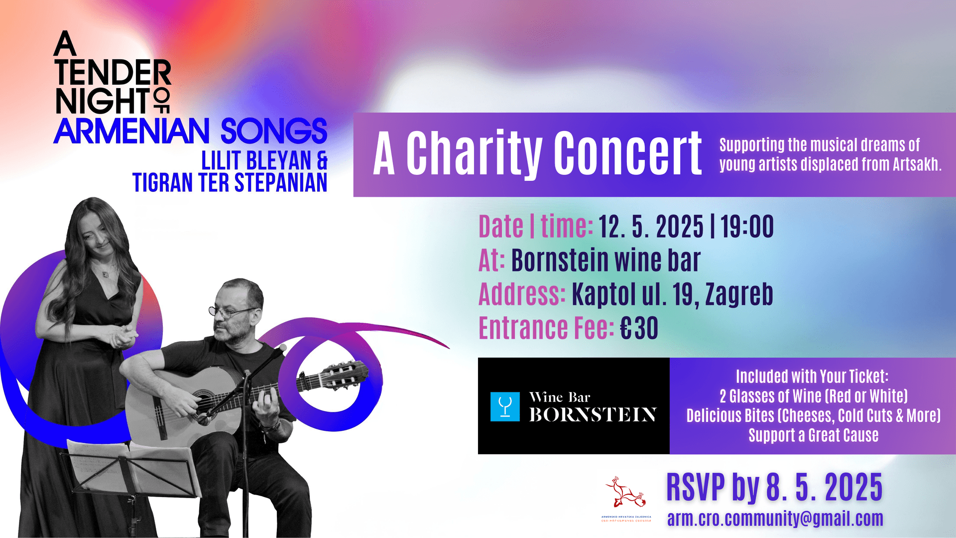 Charity concert poster Charity concert poster