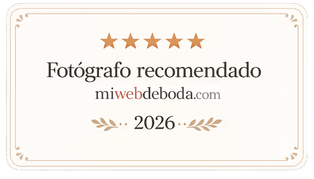 Fotógrafo recomendado por miwebdeboda.com