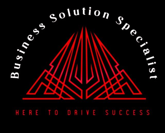 My Company Logo Red and Black