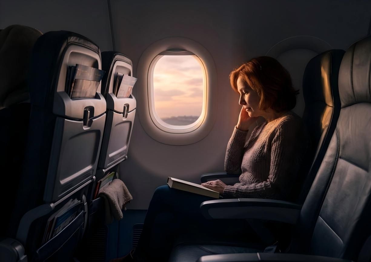 Interactive seat map to reduce fear of flying Interactive seat map to reduce fear of flying