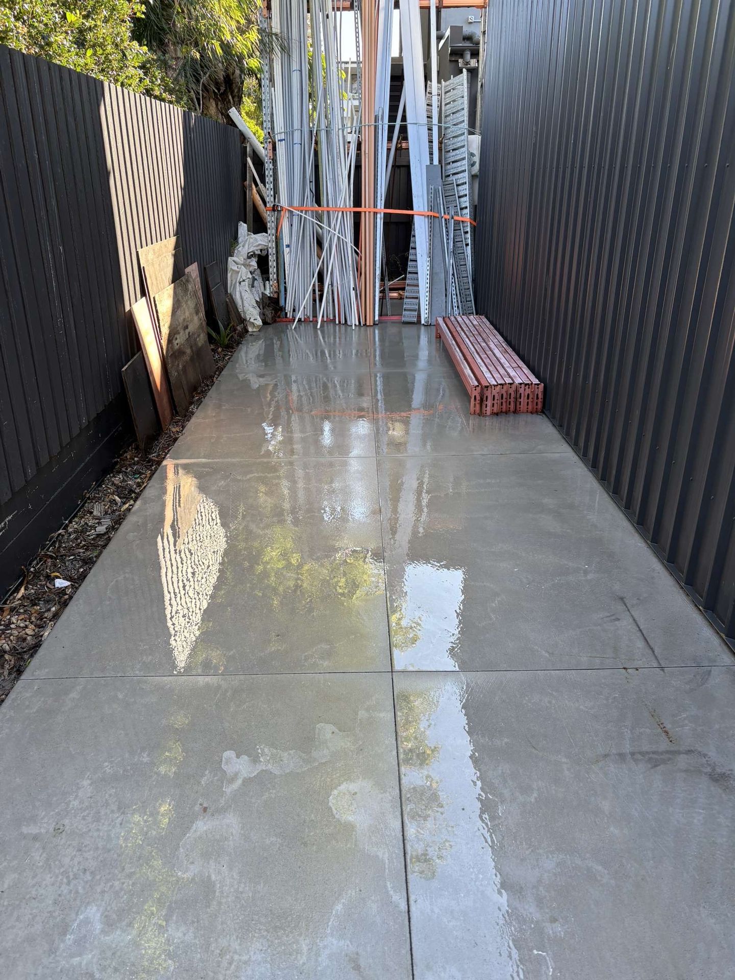 pressure washing