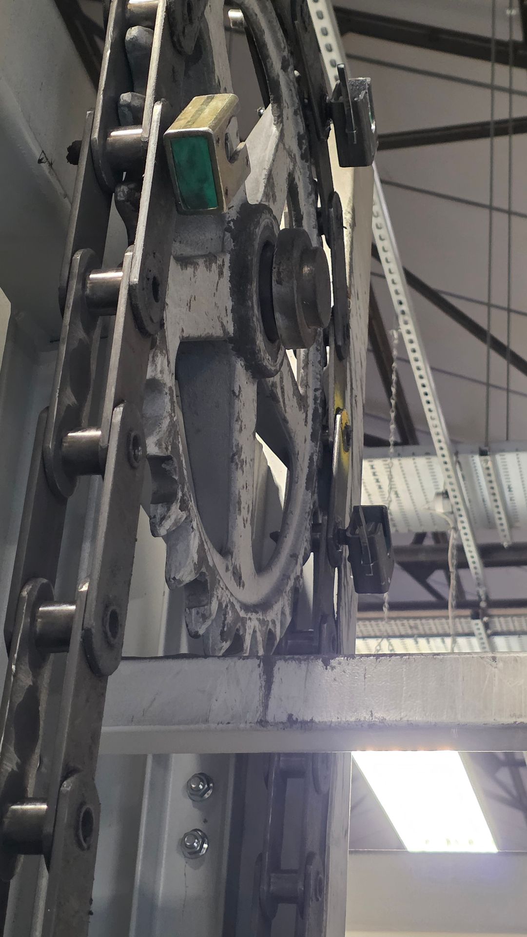 Faulty sprocket seating, emergency repair