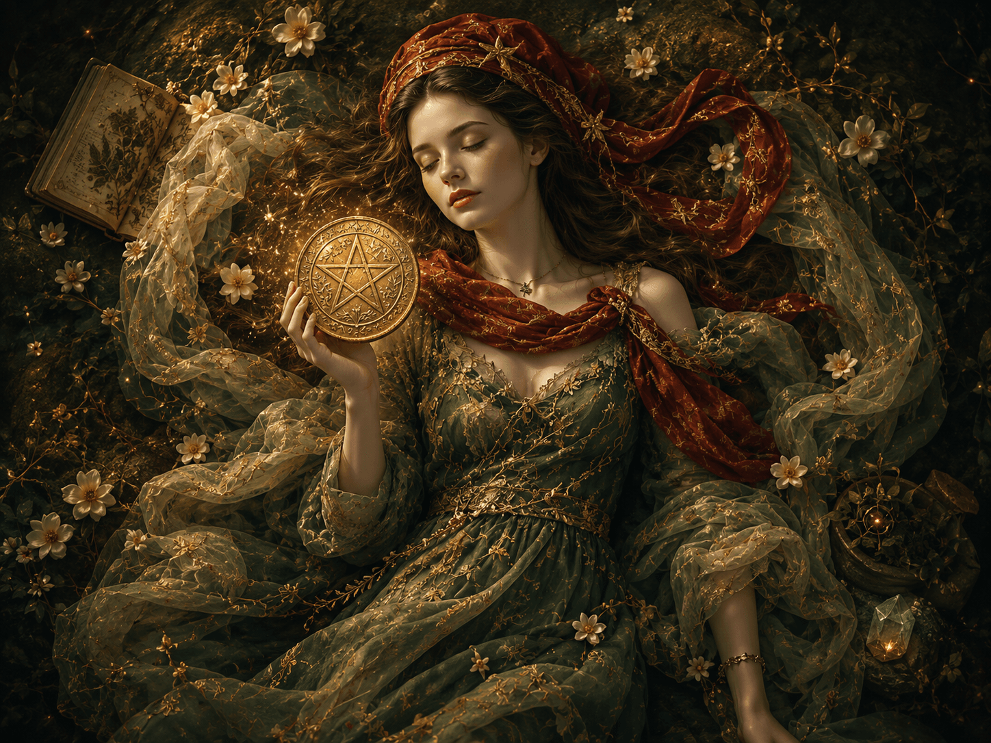 Page of Pentacles — The Holy Apprentice