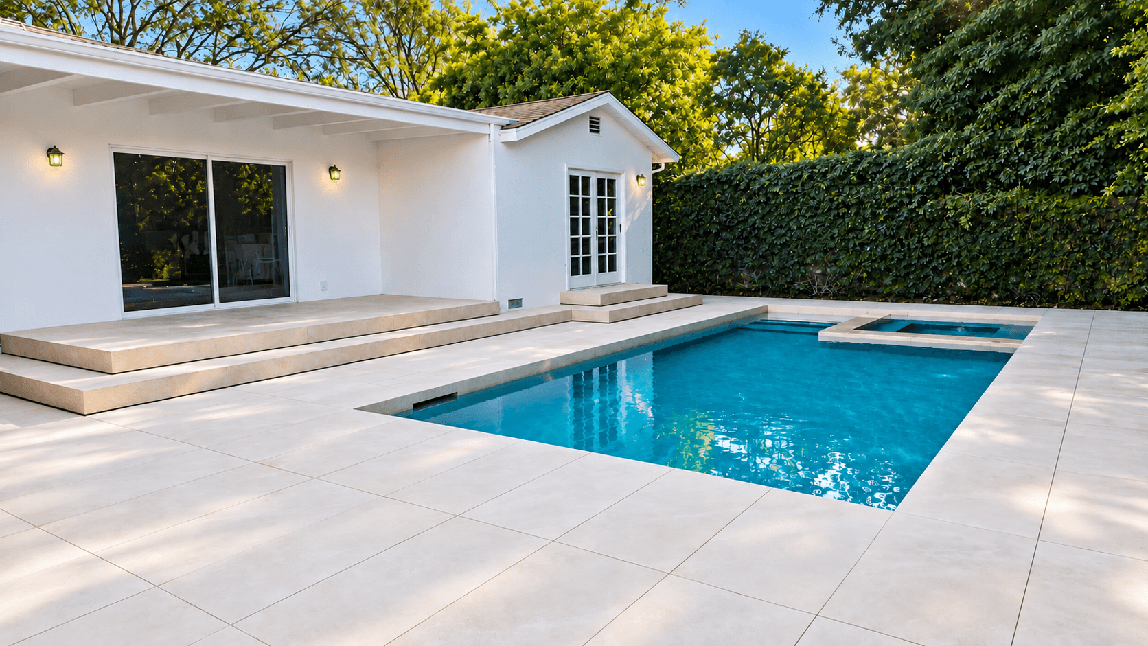 Pool and backyard inspiration from XI’s existing website