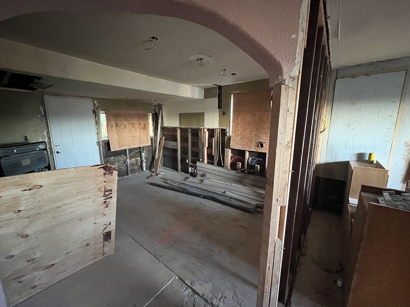Vallejo project, photo 11: Interior demolition and preparation