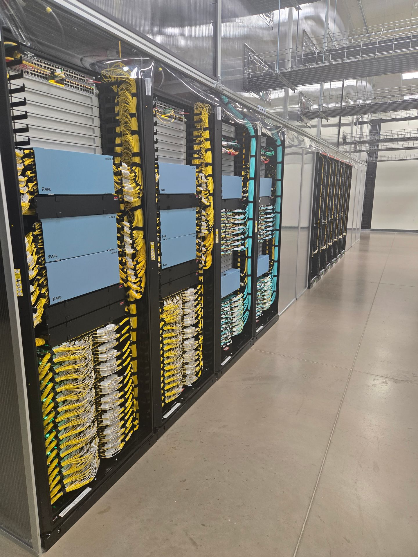 Data center rack
  infrastructure by V&V Technology