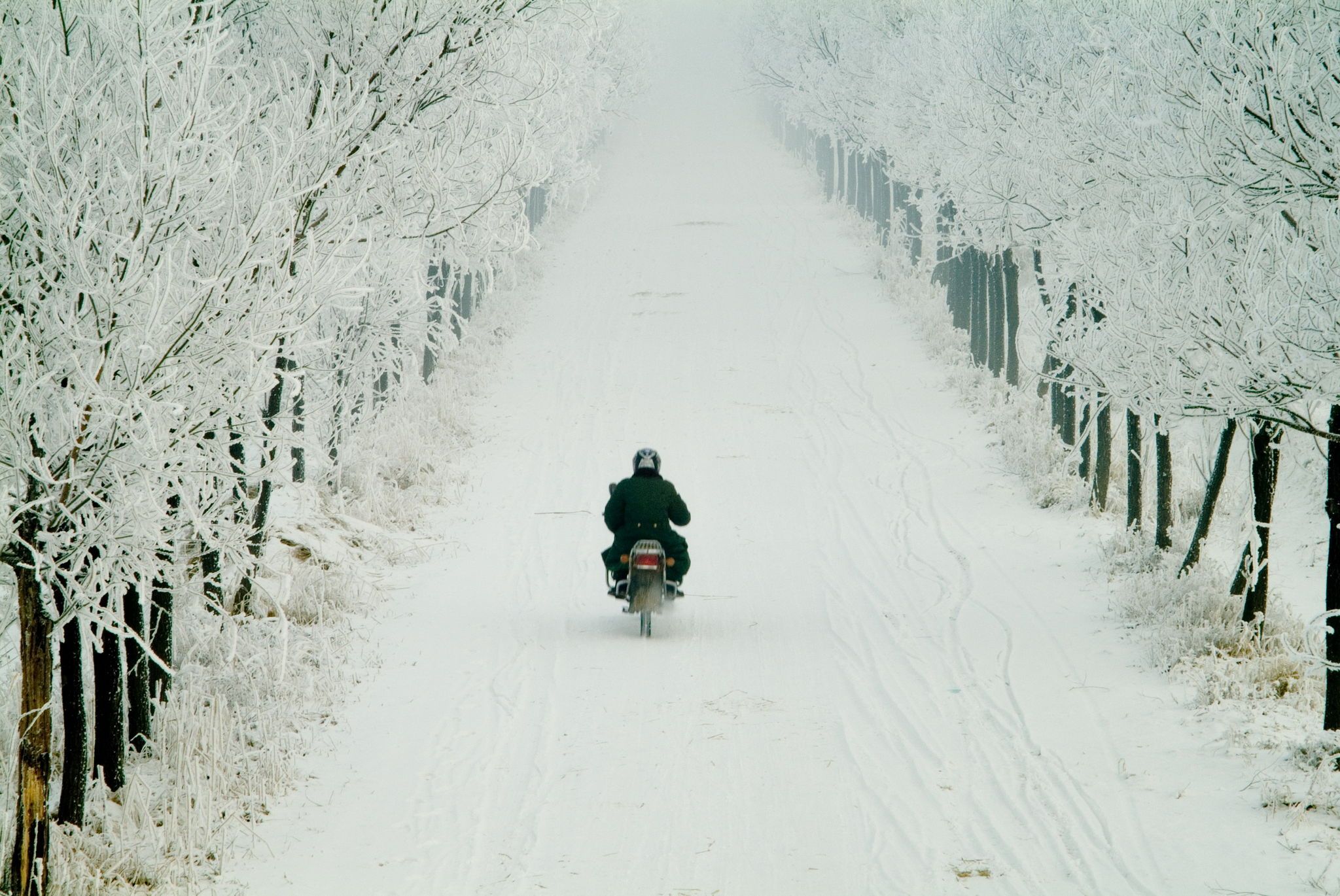 motorcycle winter
