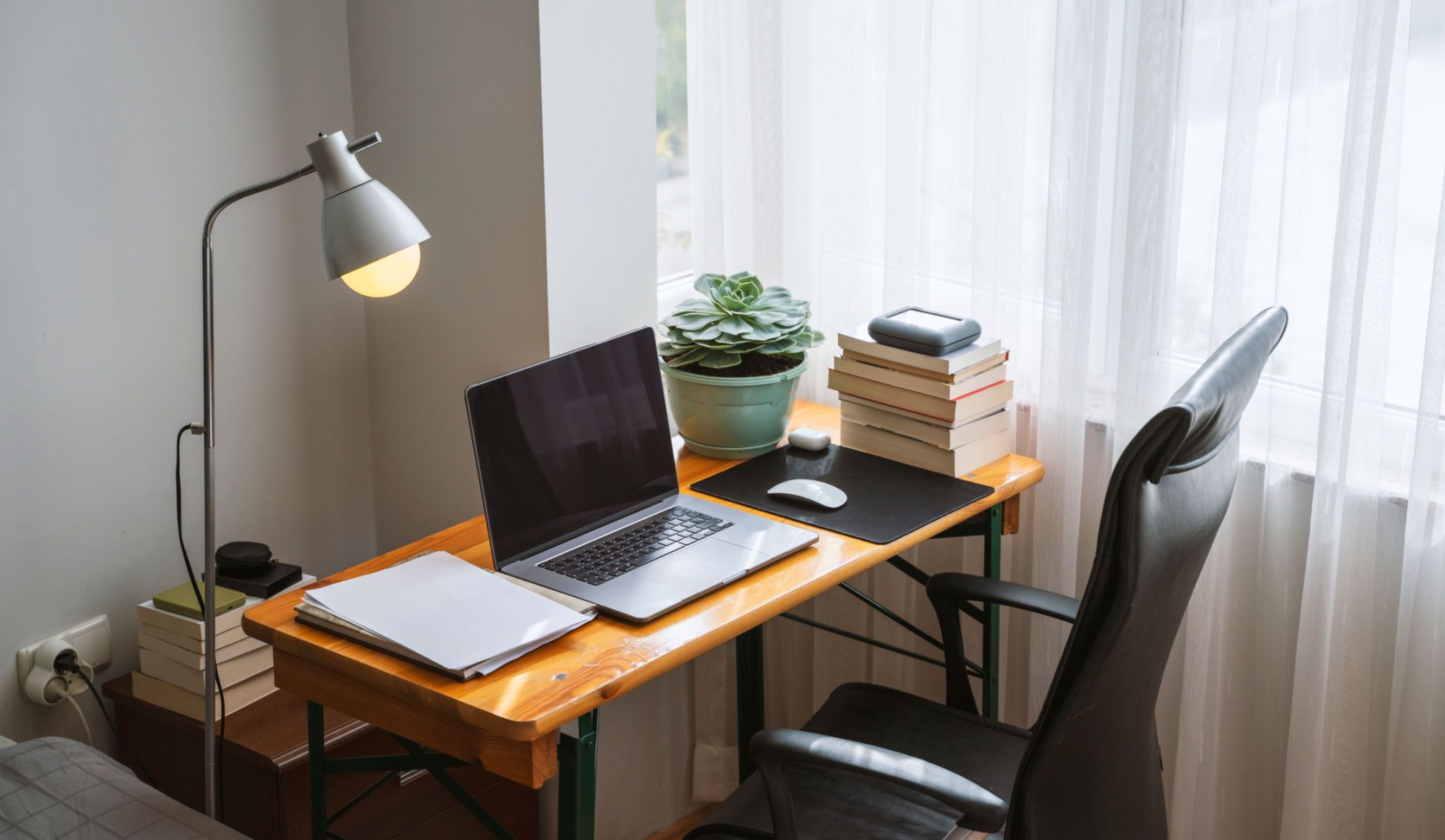 remote work setup
