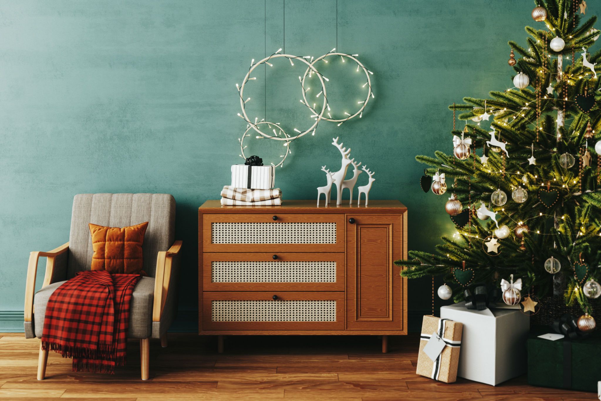 interior holiday decor