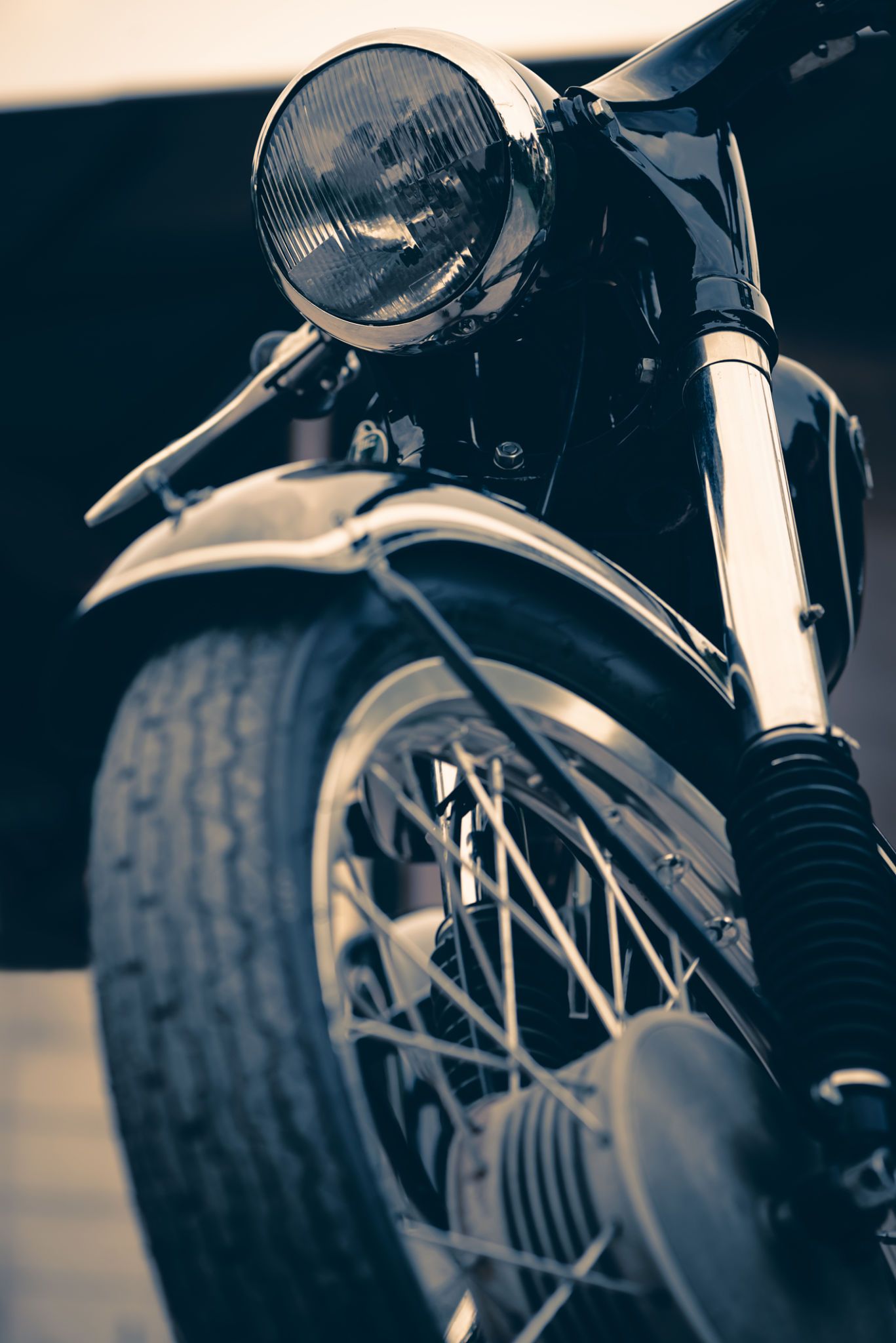 klassisches motorrad