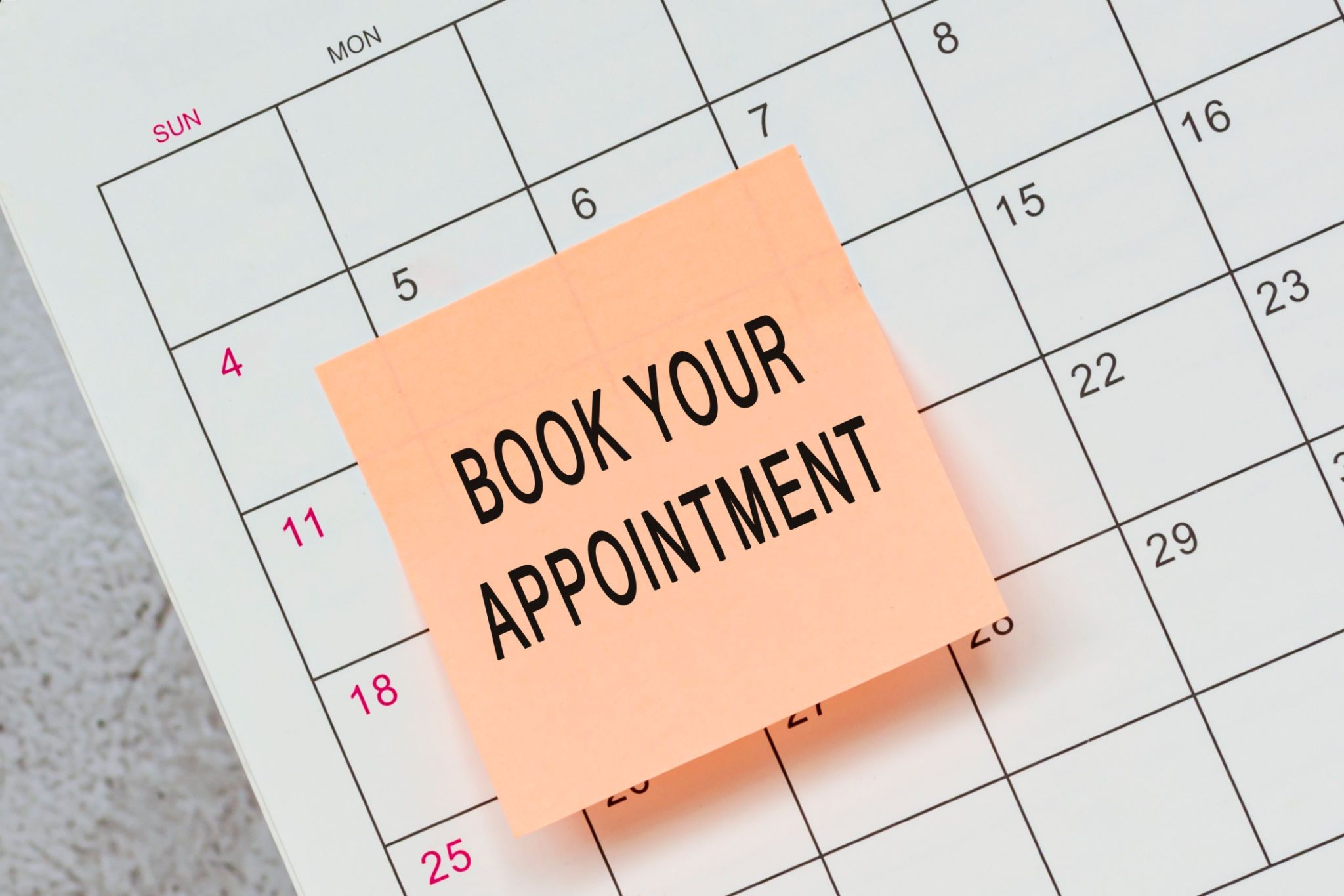 booking therapy appointment