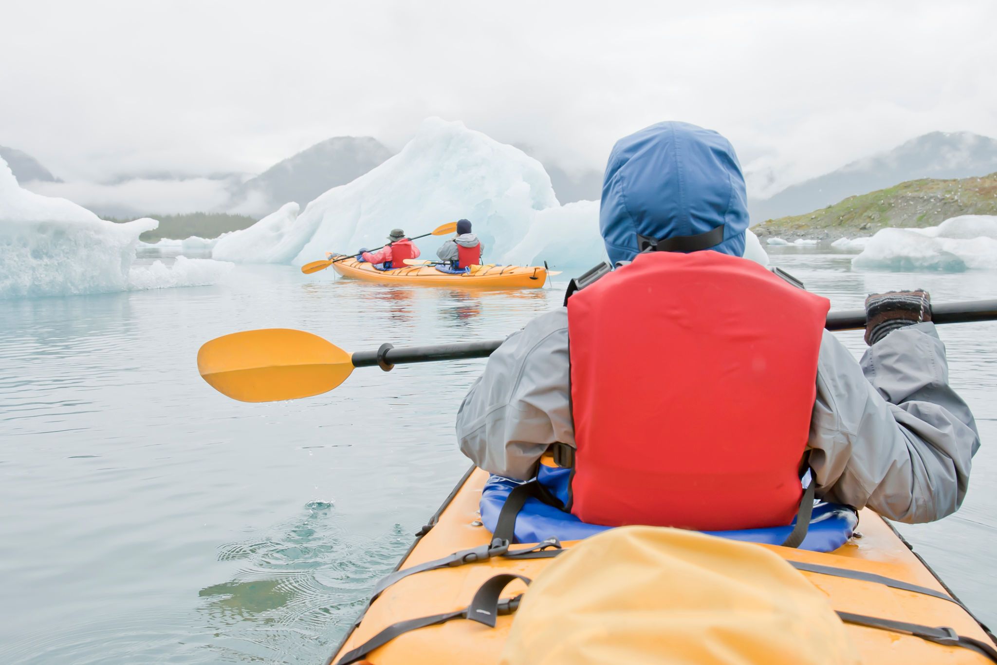 kayaking arctic