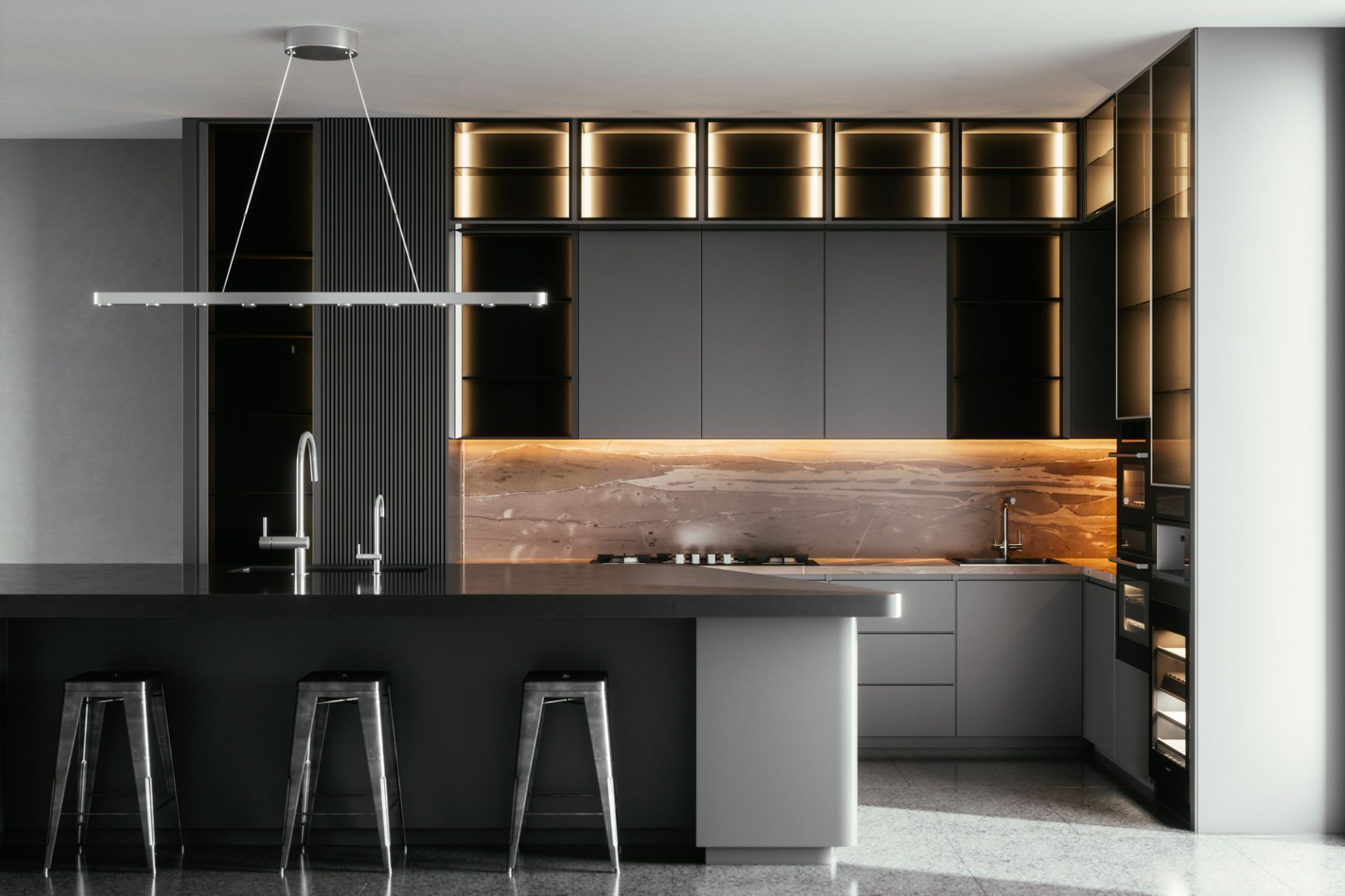 modern classic kitchen