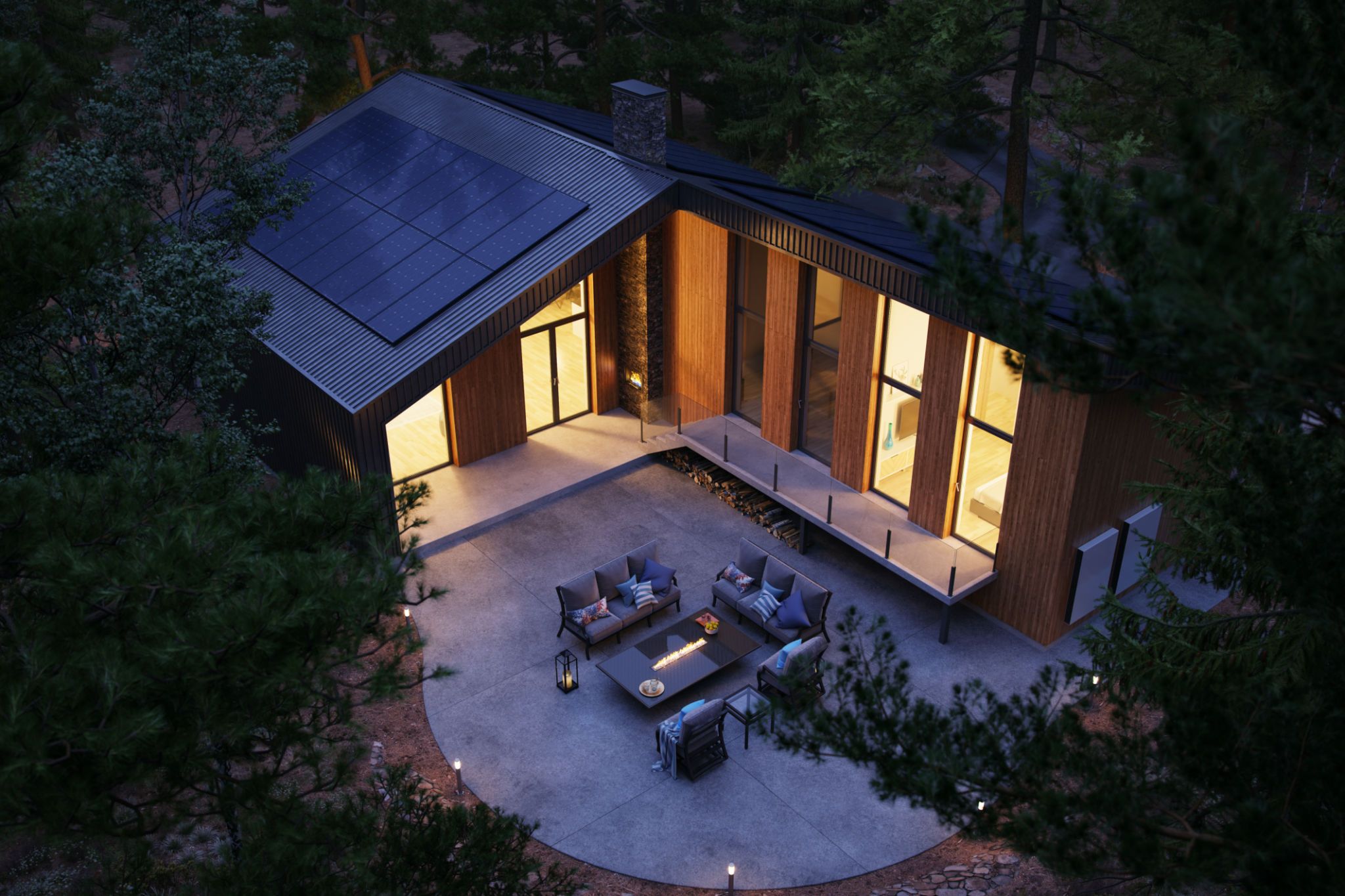 luxury outdoor living