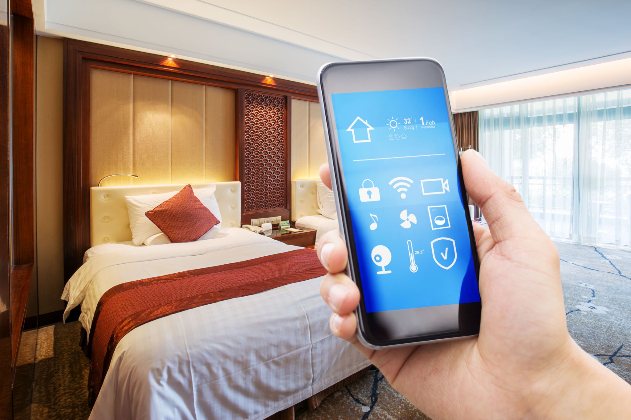 smart hotel technology