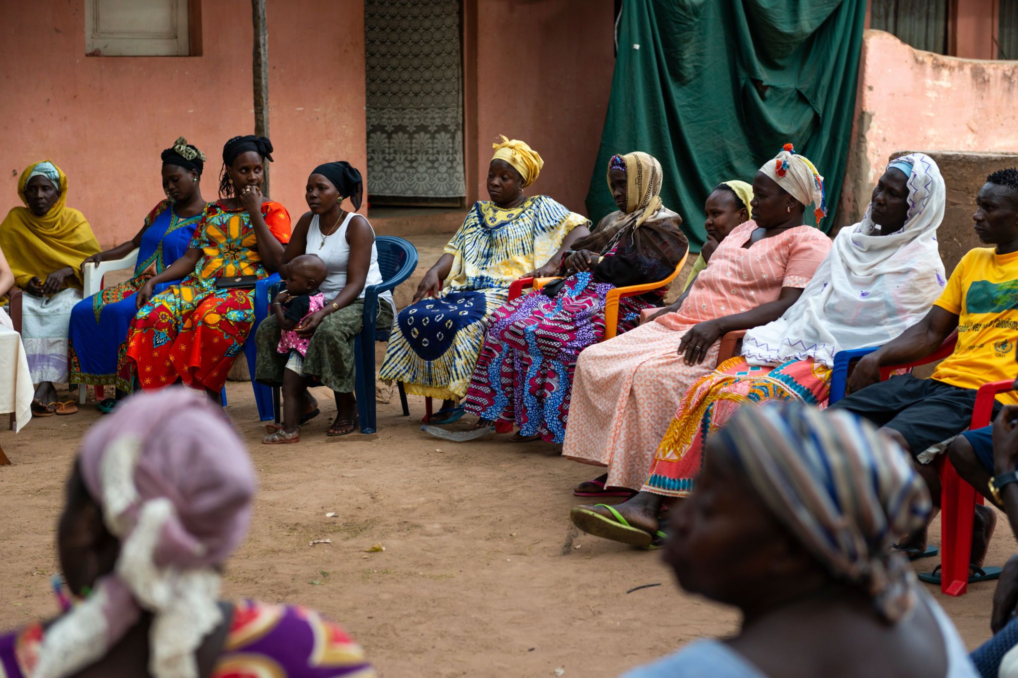 women african drummers