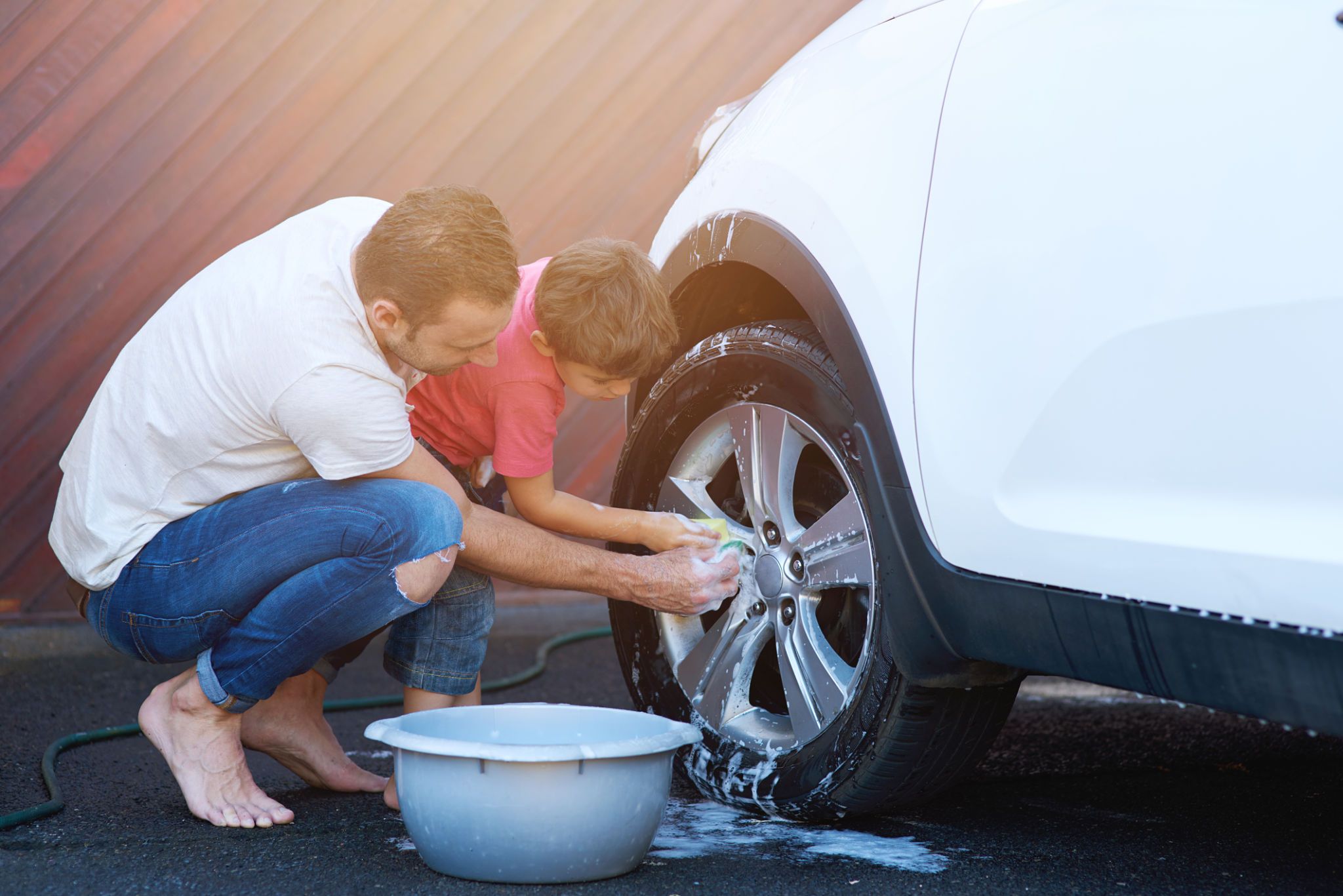 car washing
