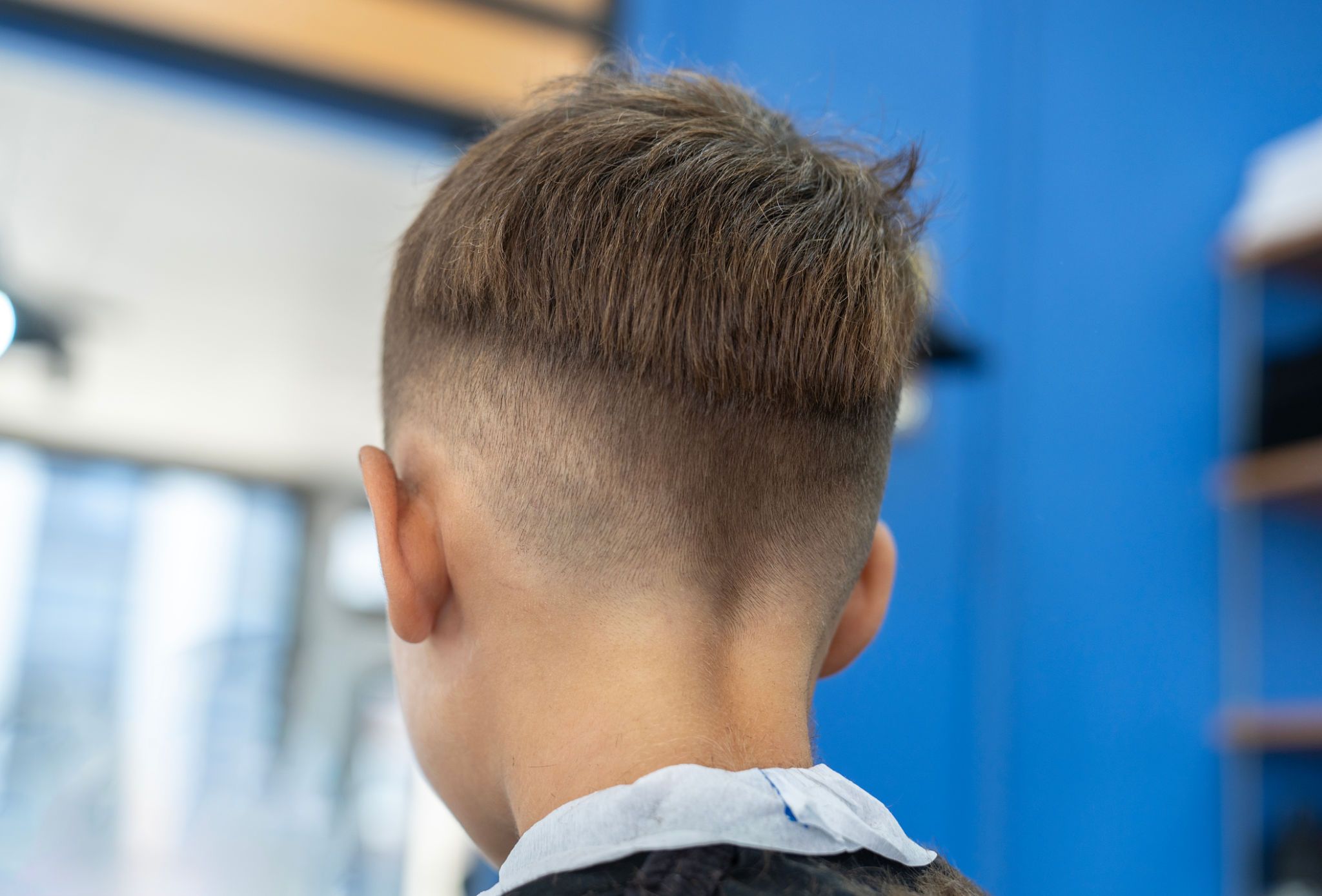 skin fade hairstyle