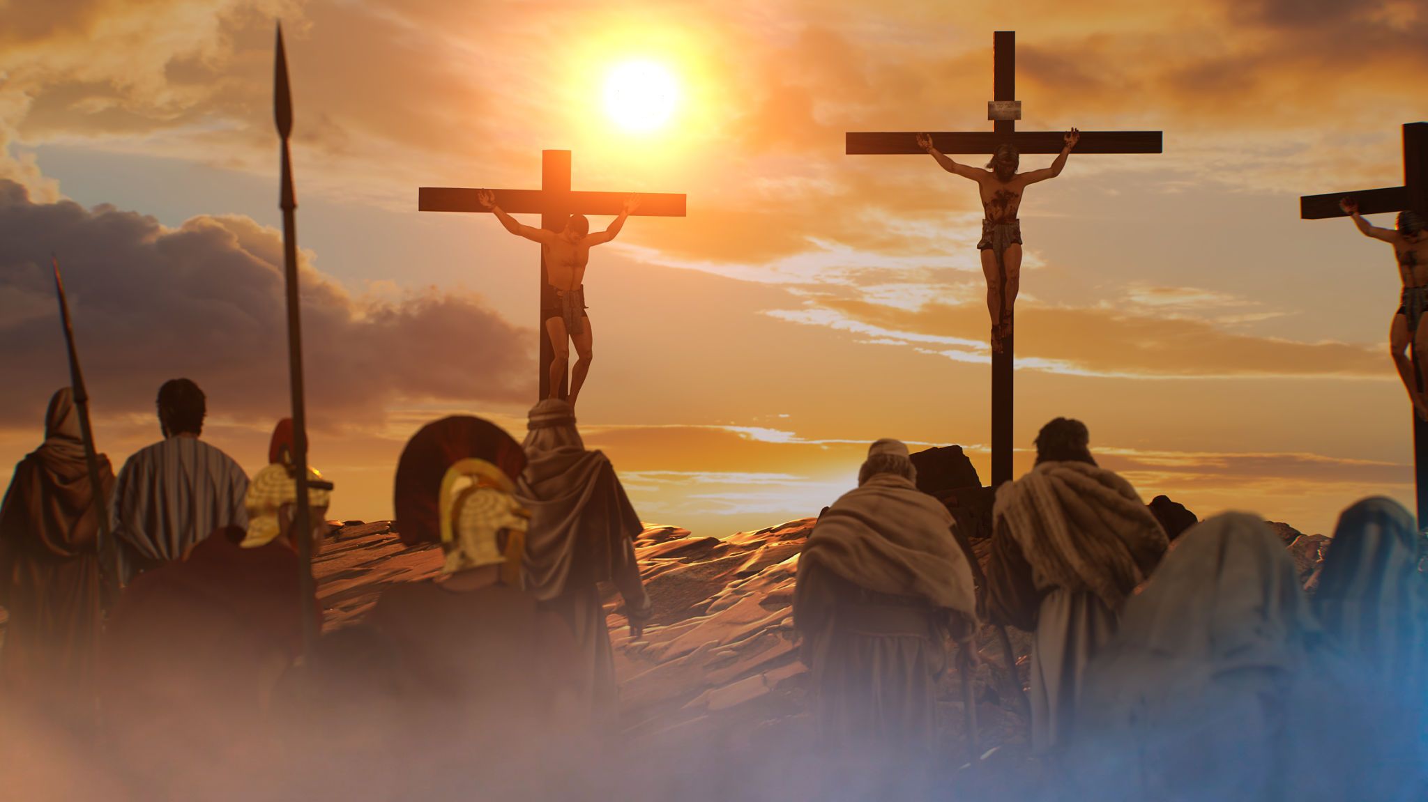 biblical movie scene