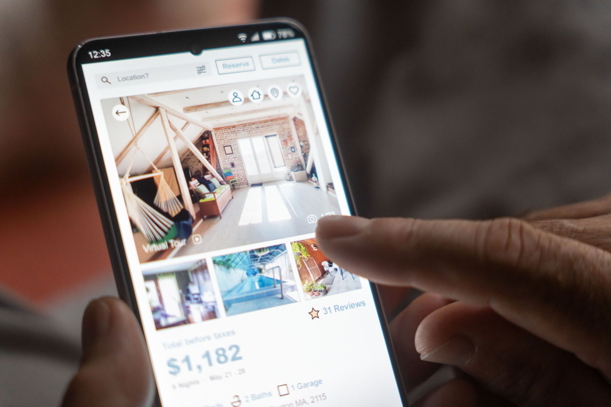 online apartment search