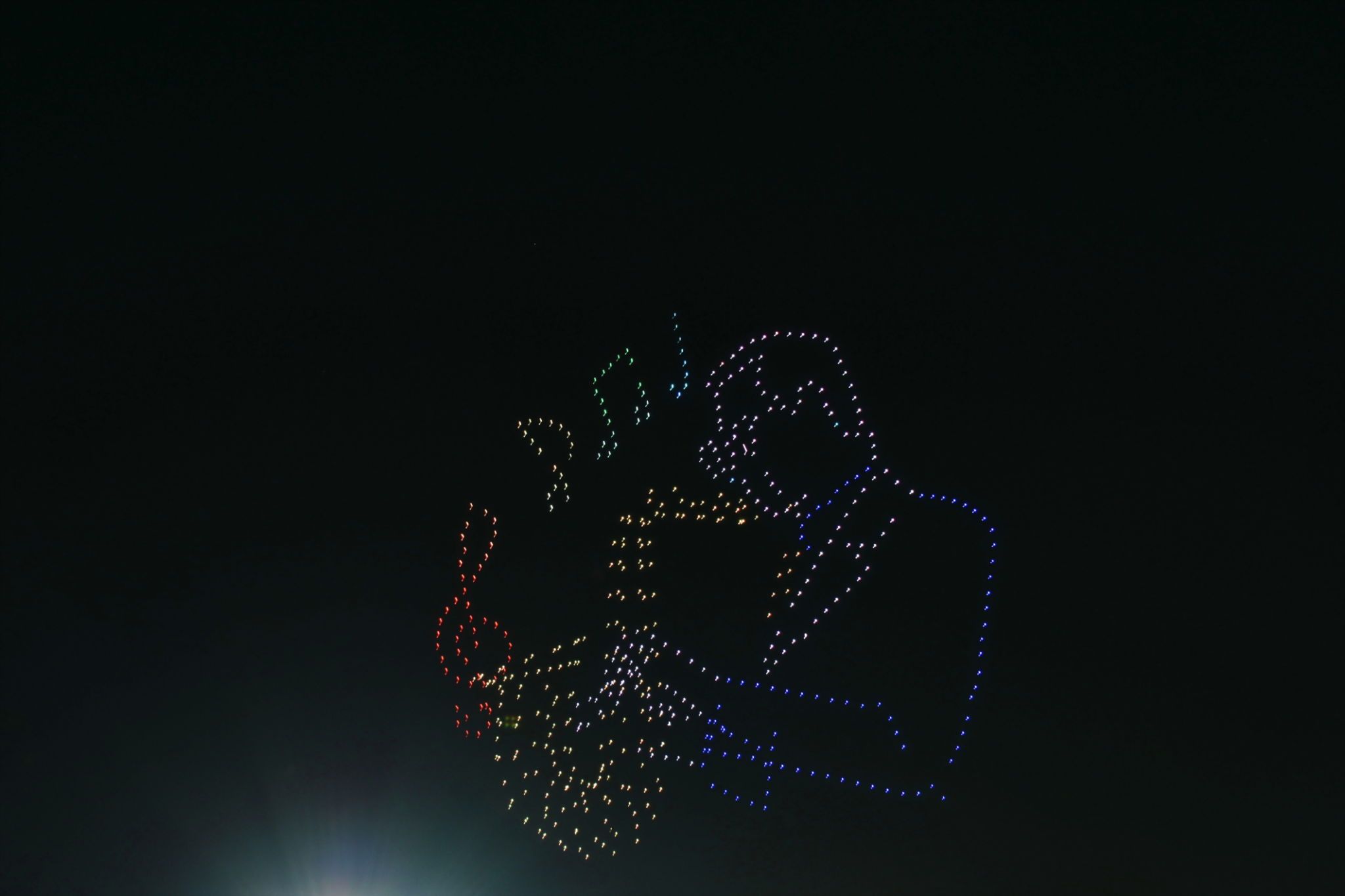 creative light display