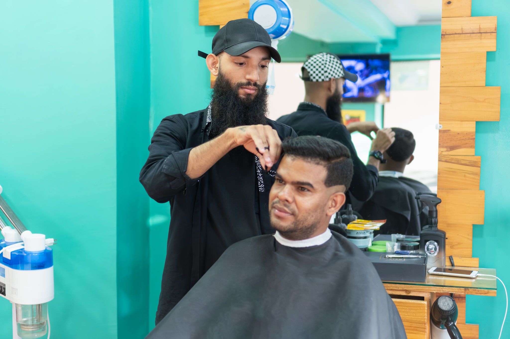 barbershop customer service