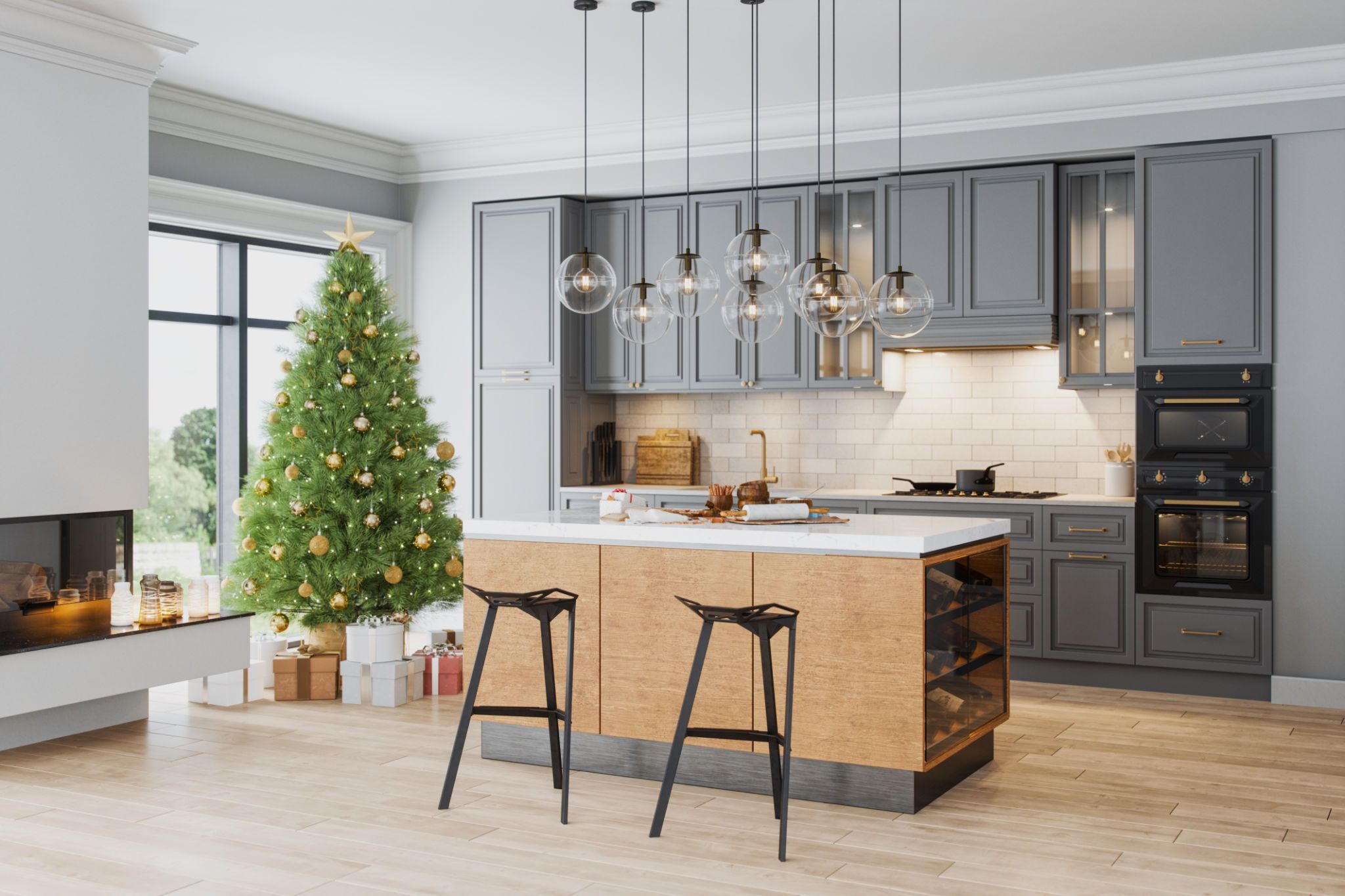 winter kitchen countertops