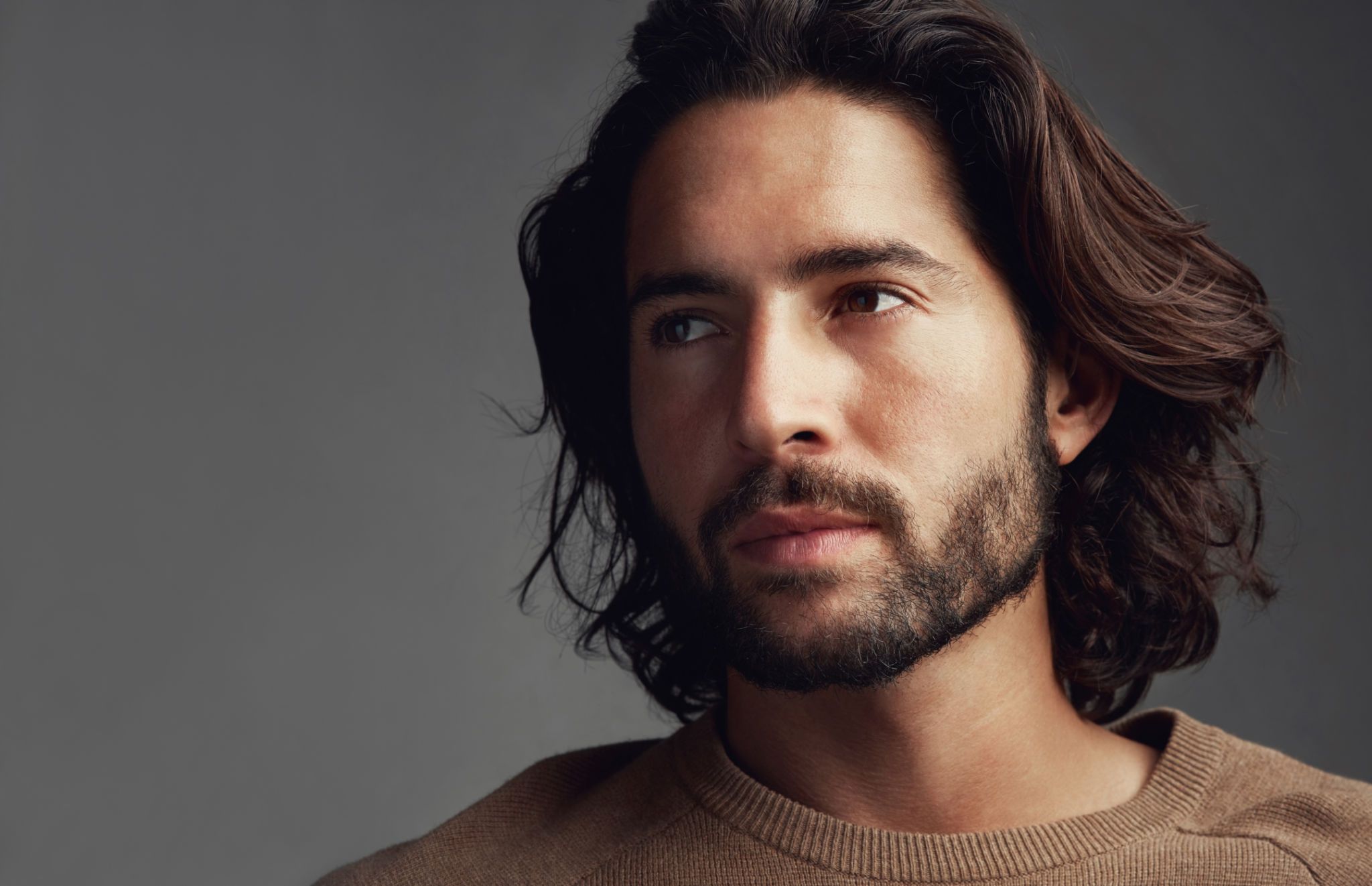 rectangular face beard