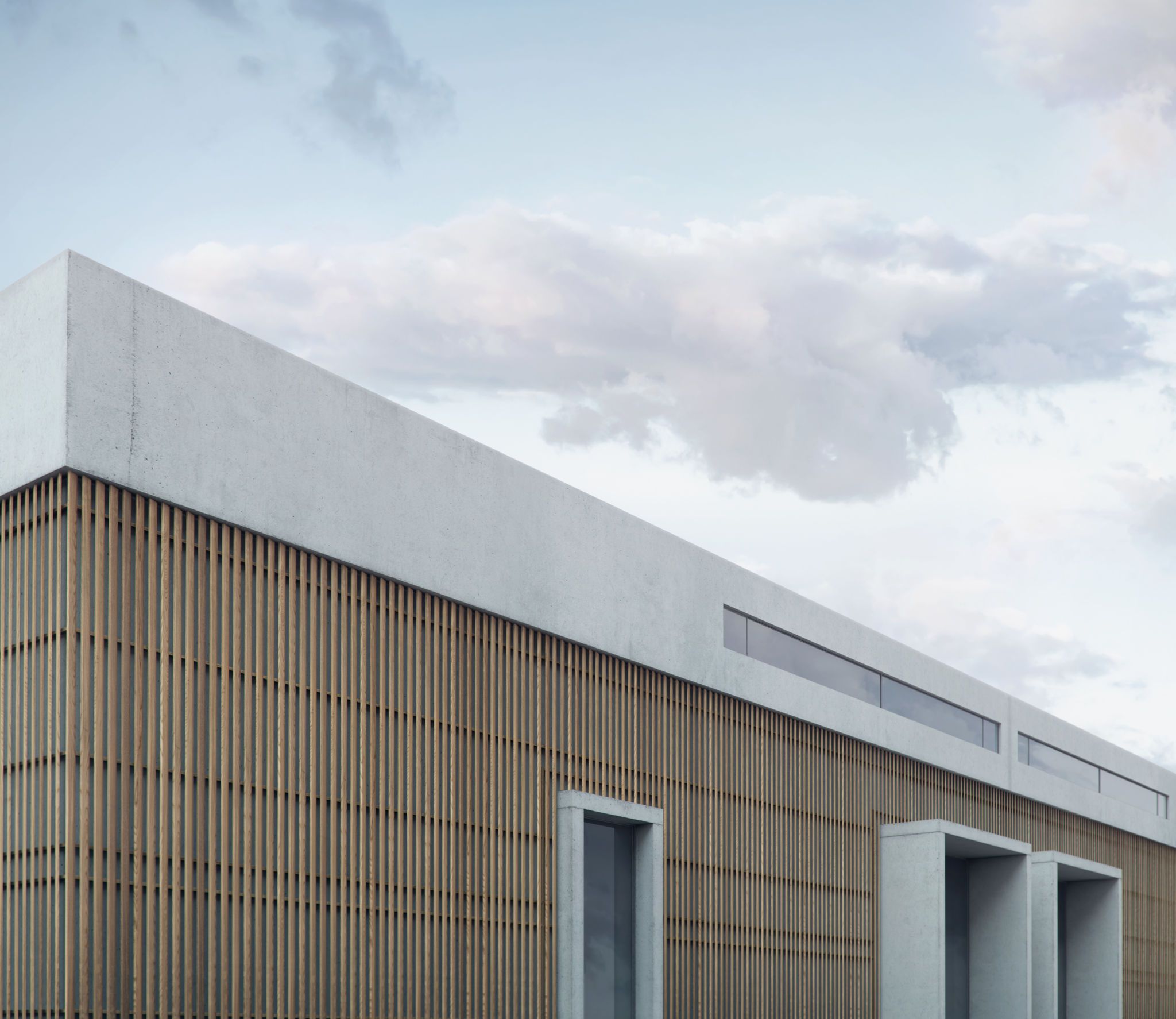 photorealistic architecture