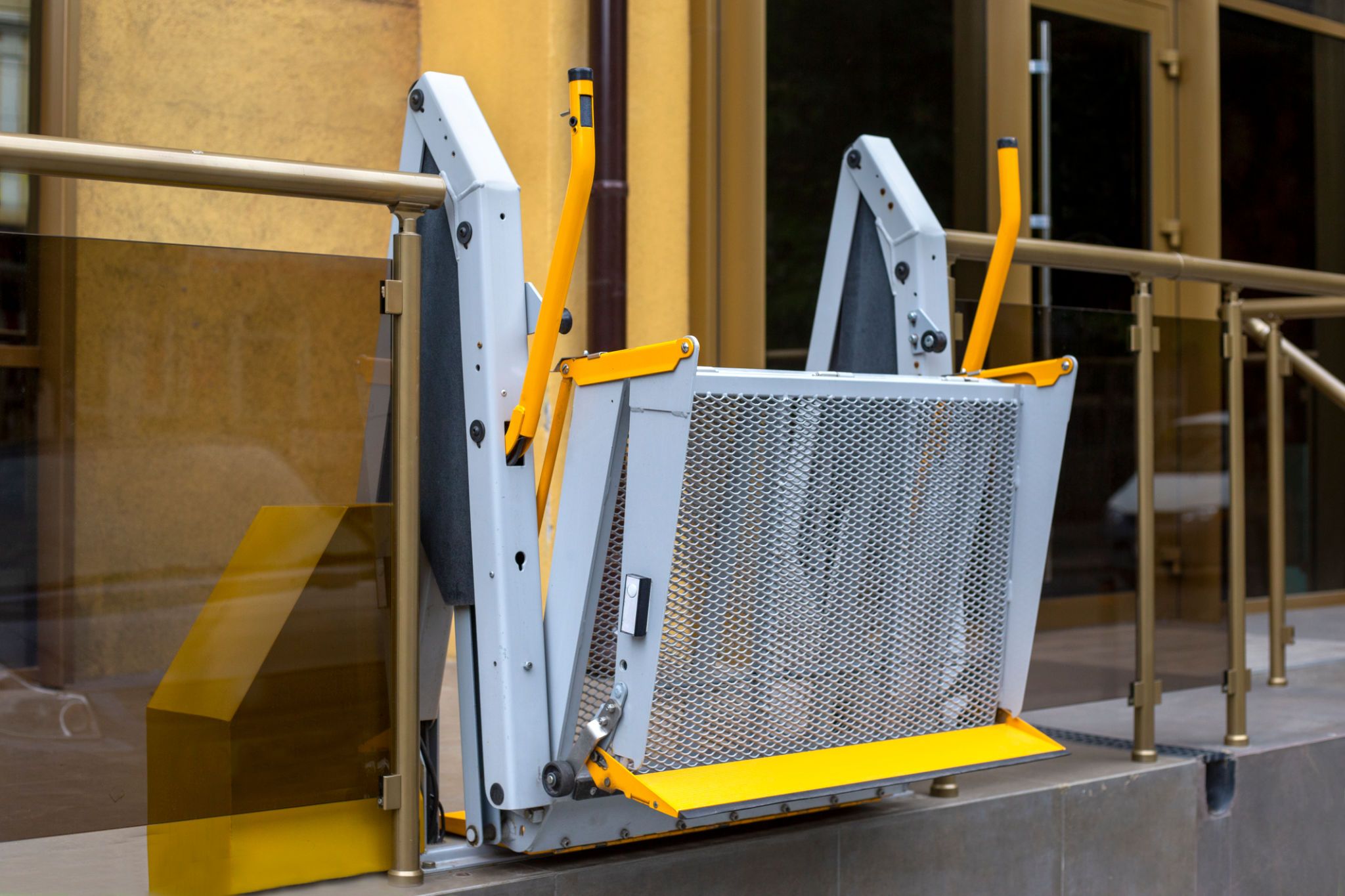 installing wheelchair lift