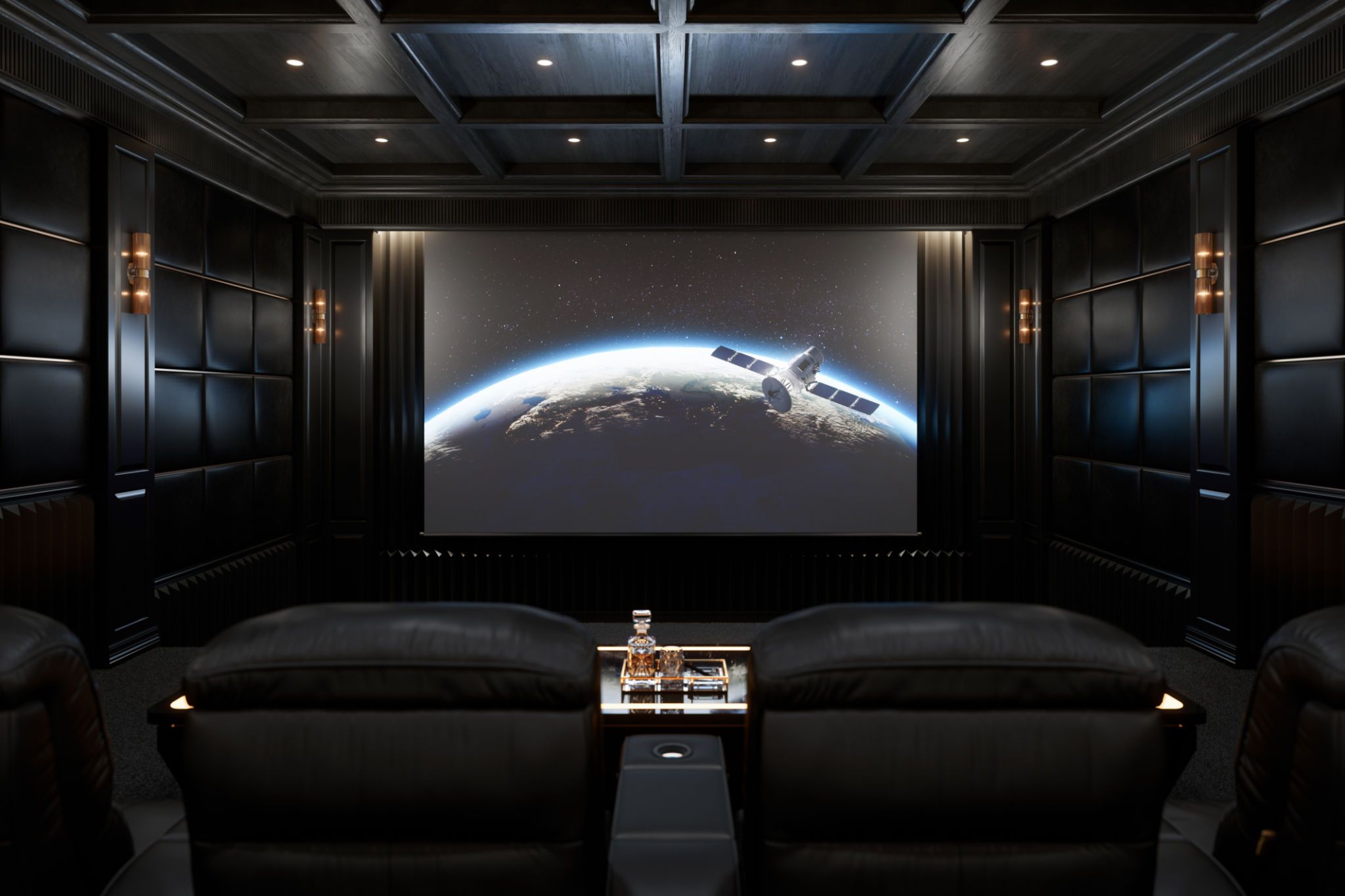 home theater screen
