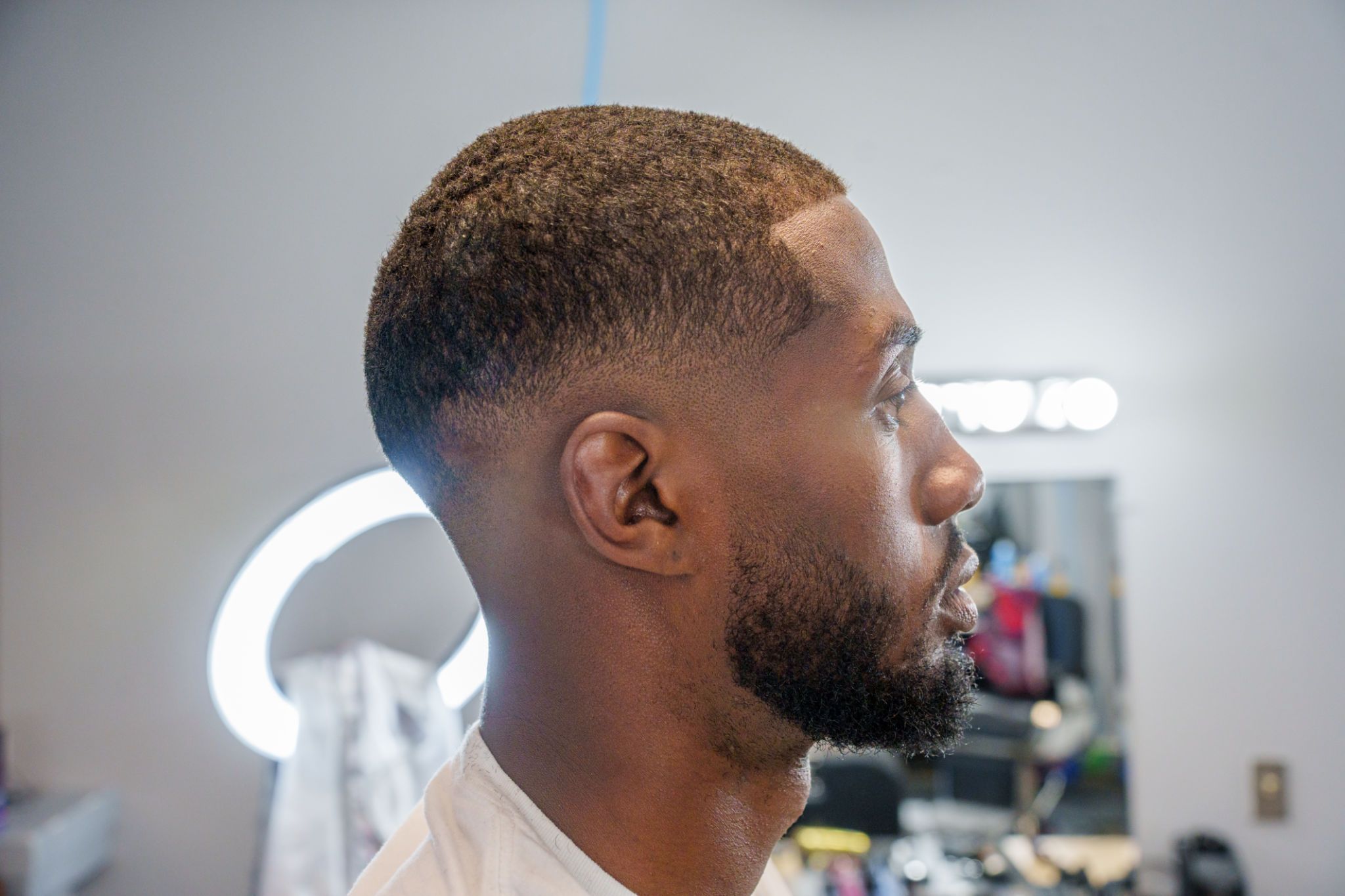 skin fade haircut