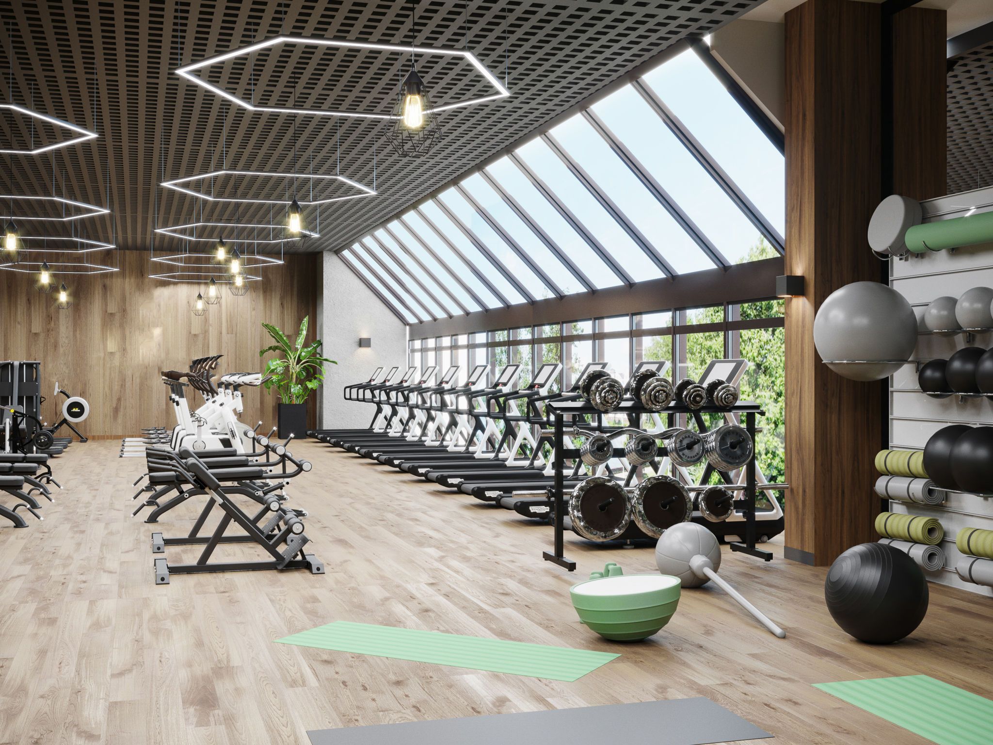 modern gym