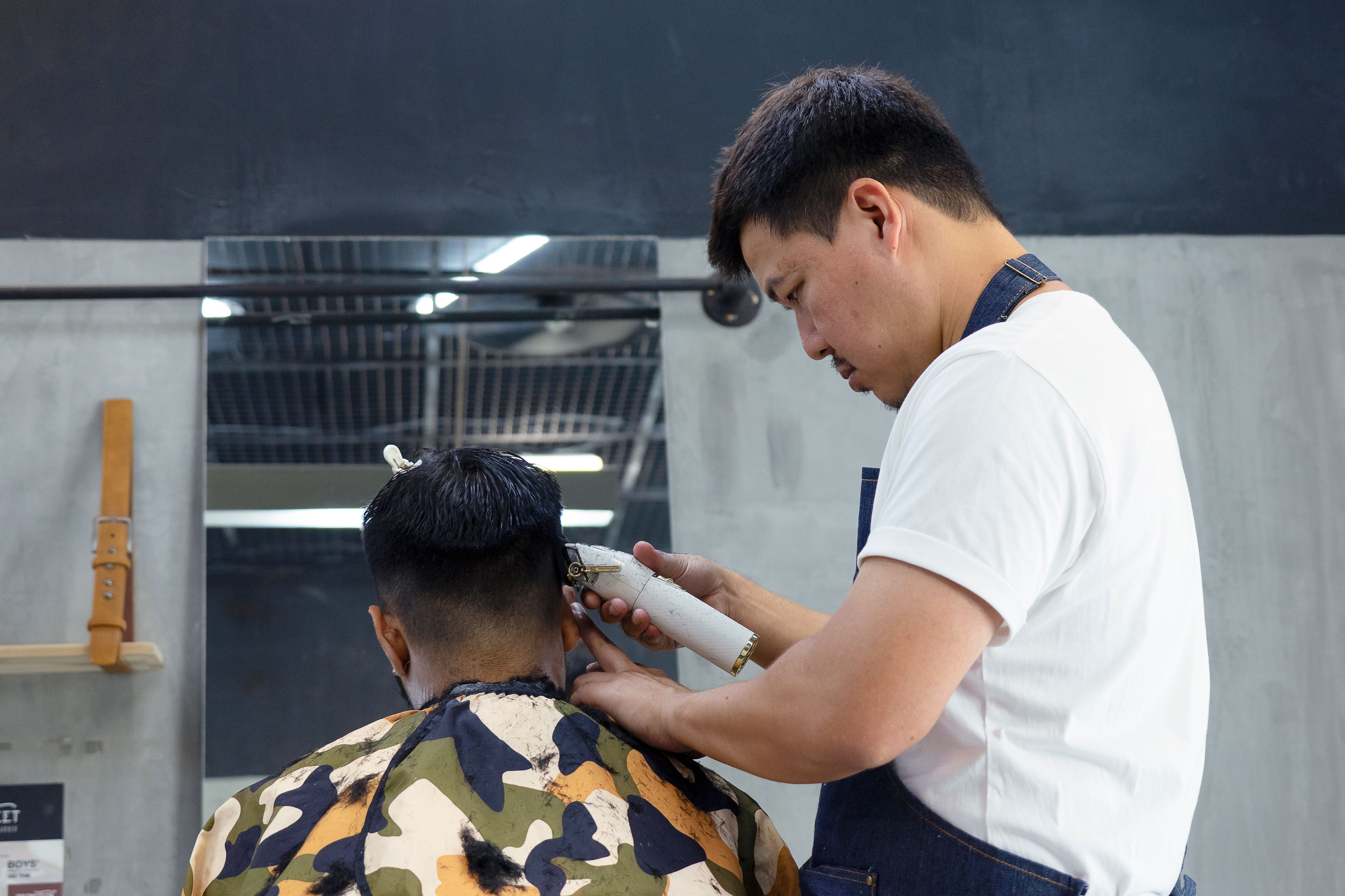 barber fade