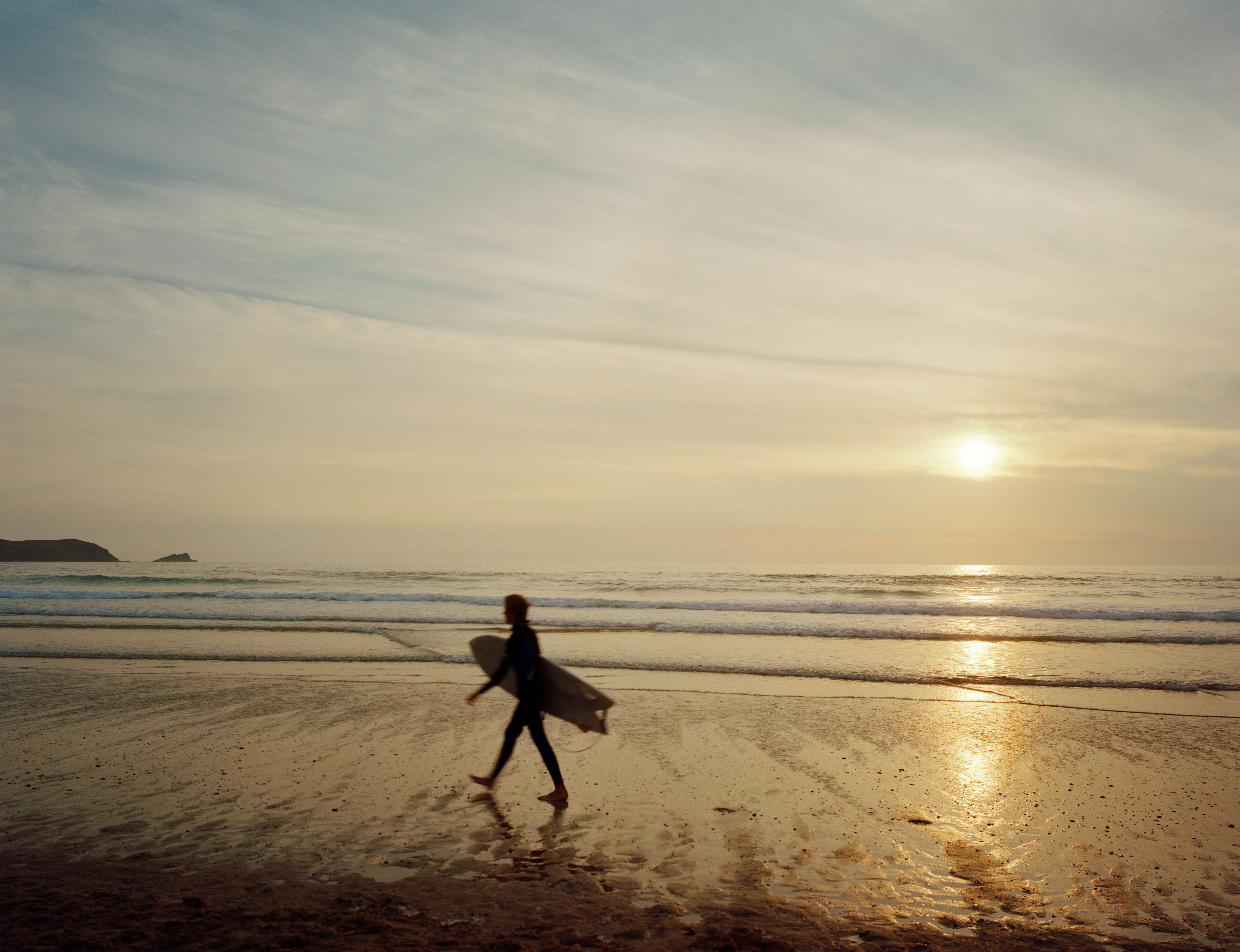 Surfer at Sunset